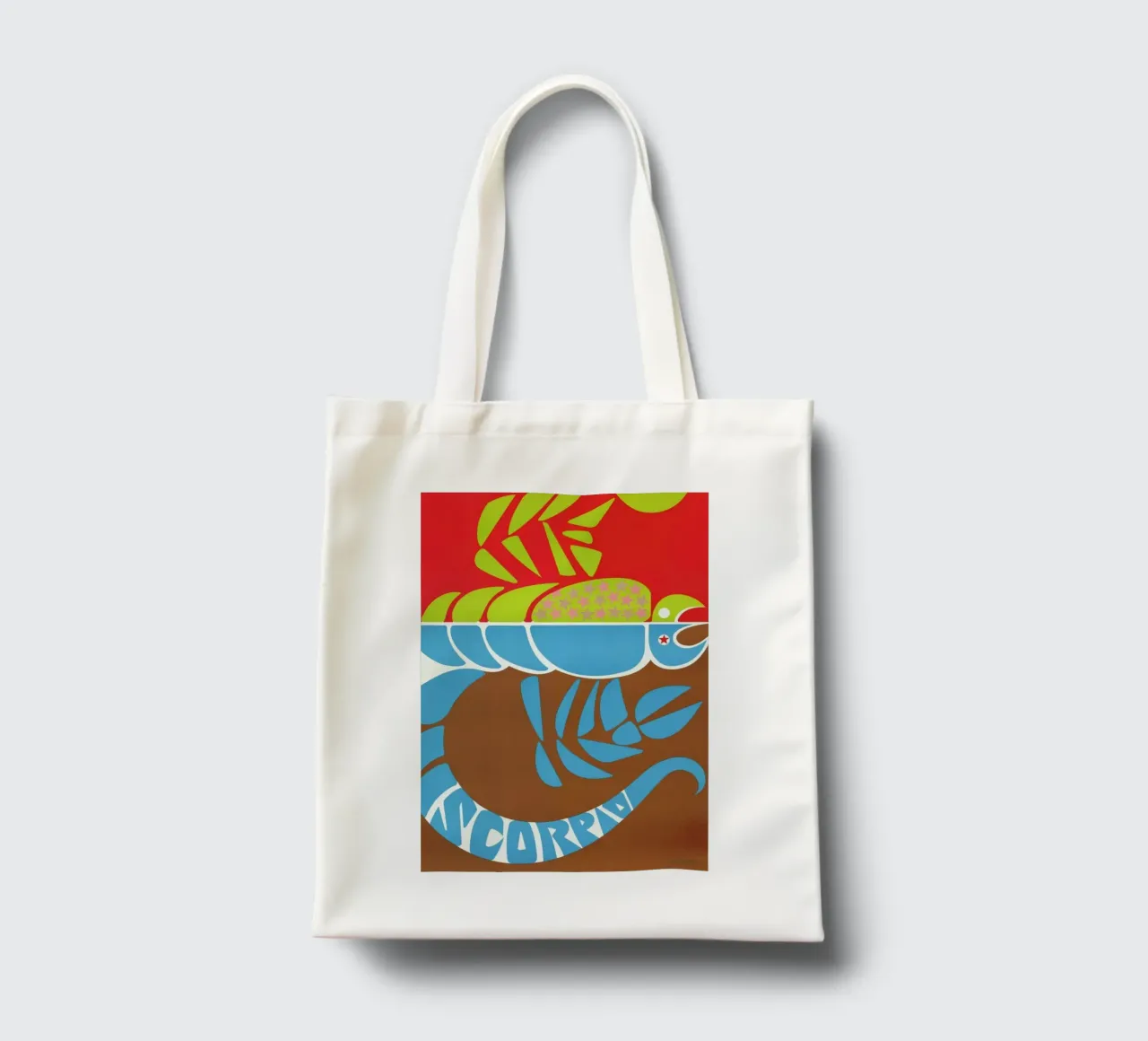 Scorpio borsa in juta da Simboli Design
