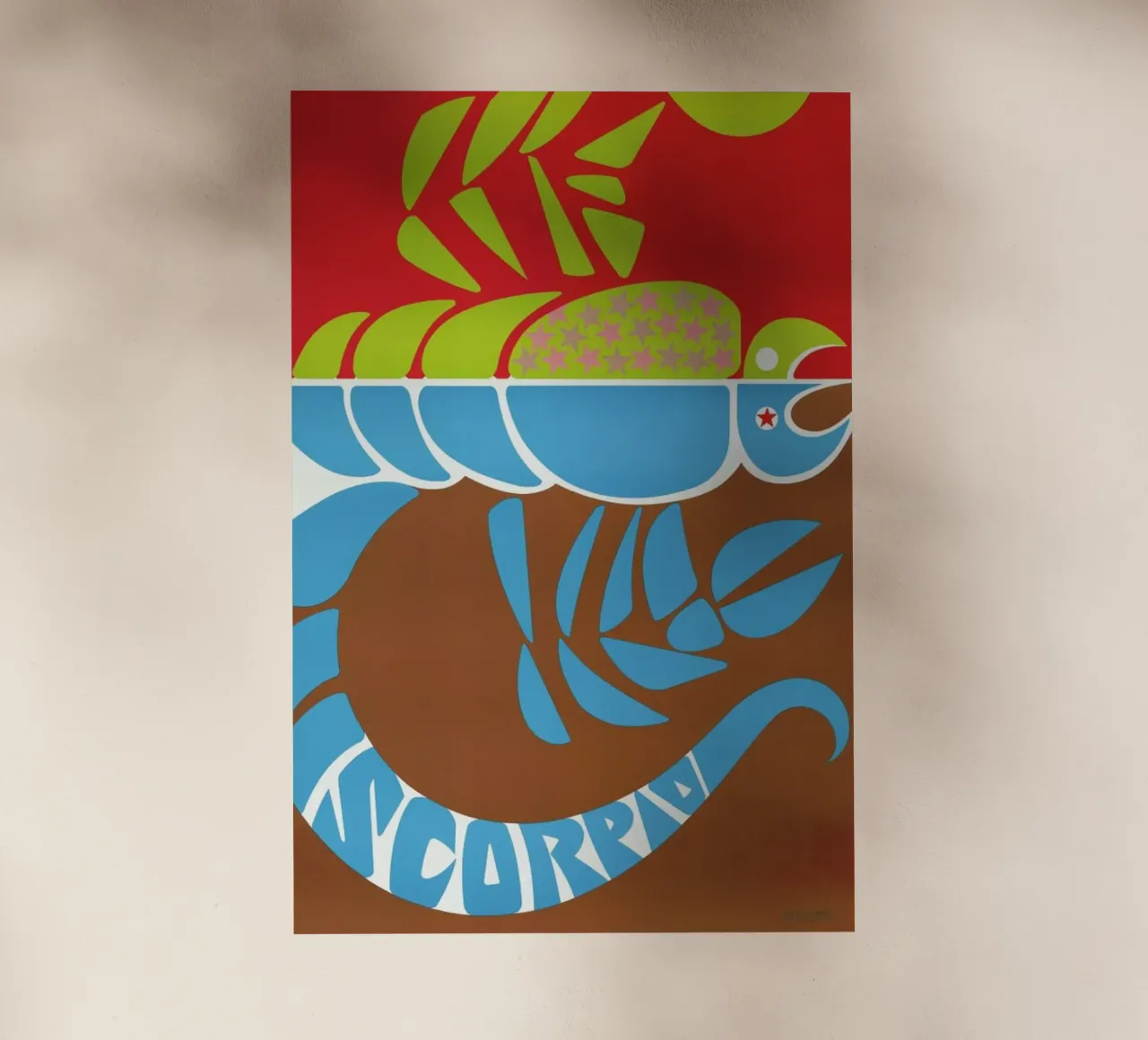 Scorpio pellicola backlit da Simboli Design