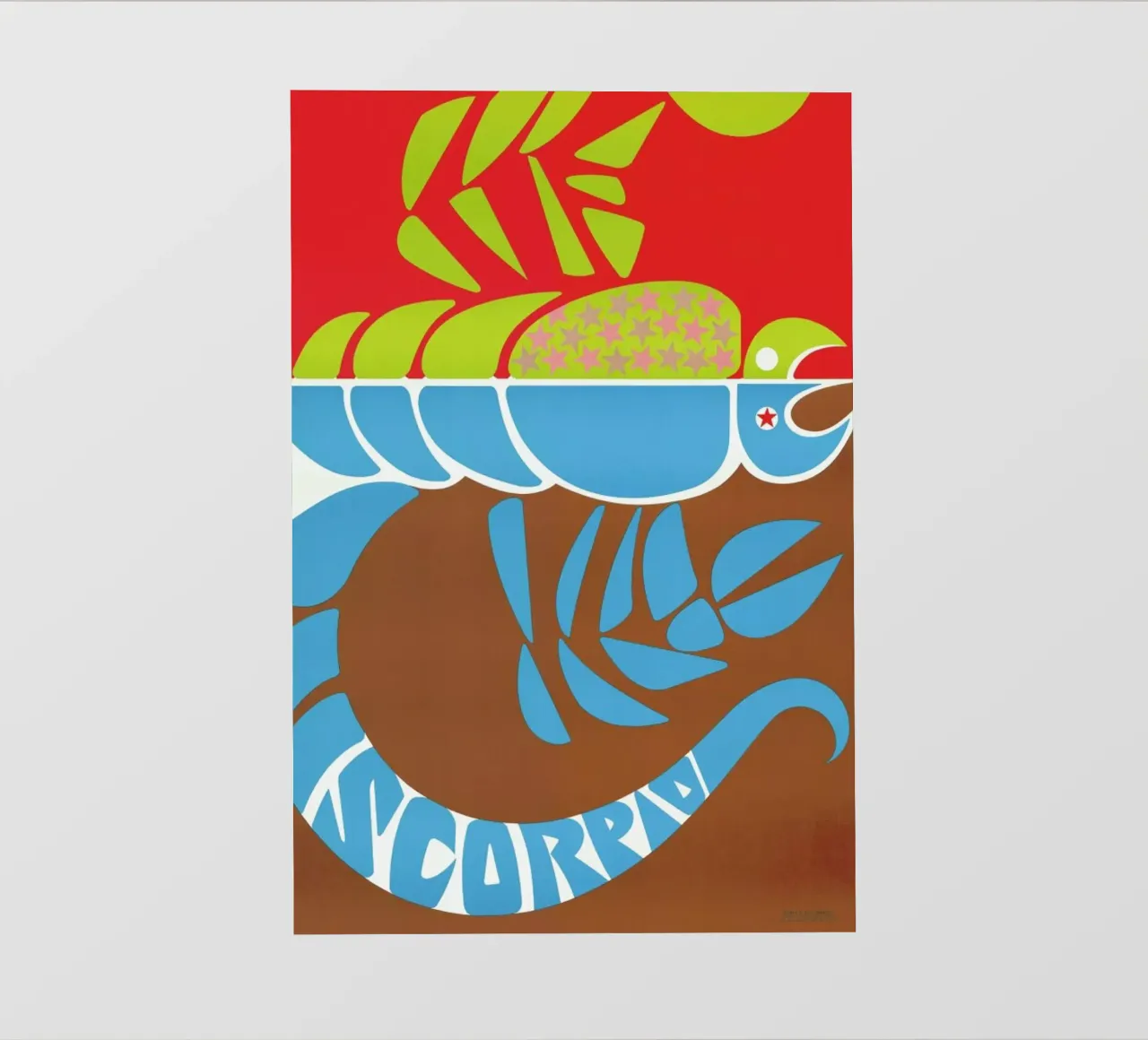 Scorpio pellicola backlit da Simboli Design