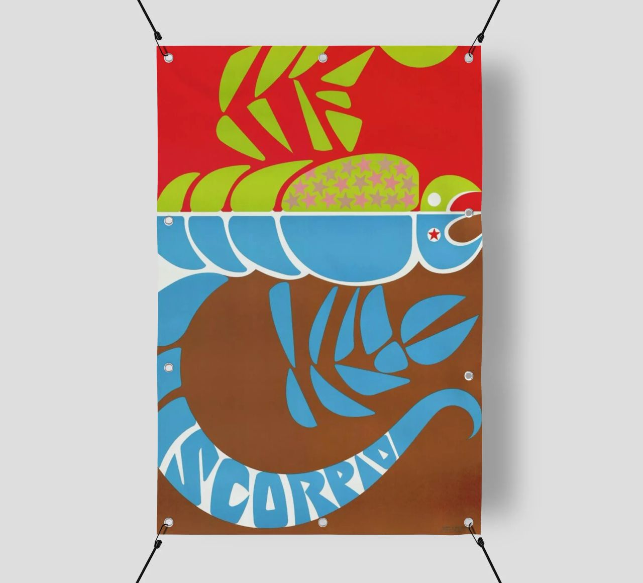 Scorpio telo in pvc da Simboli Design