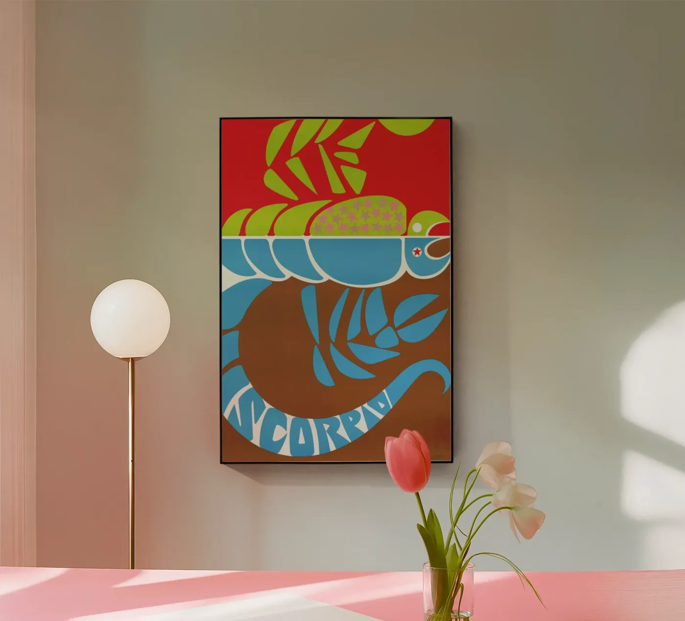 Scorpio plexiglas de Simboli Design