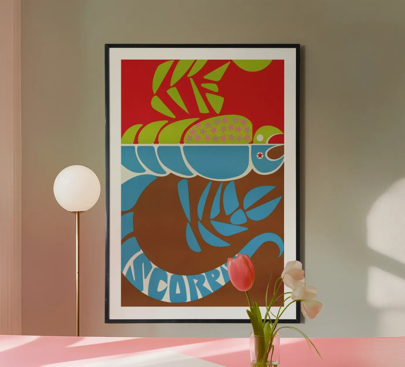 Scorpio poster by Simboli Design