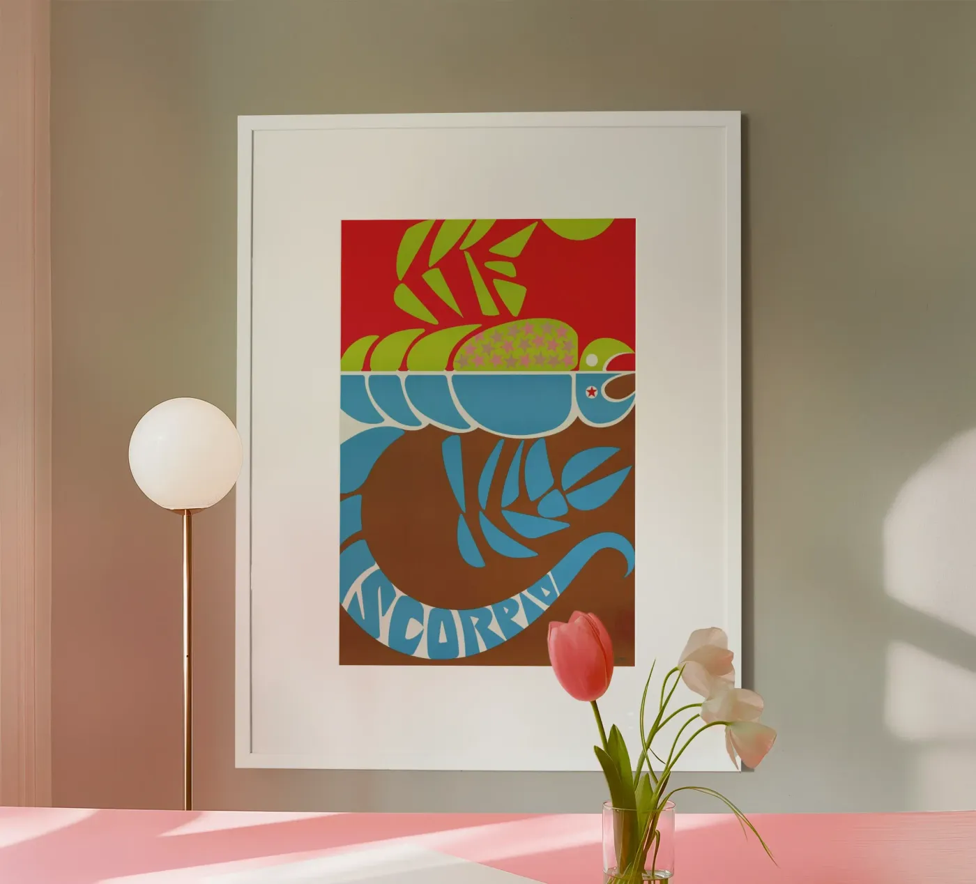 Scorpio poster by Simboli Design