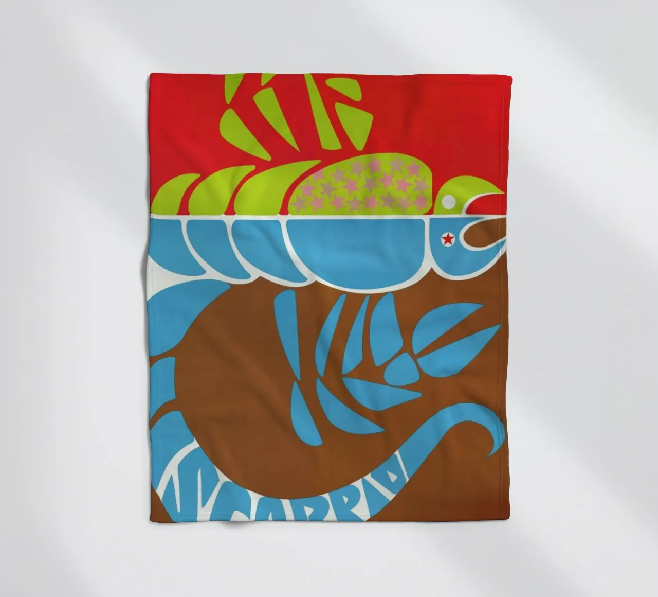 Scorpio fleecedeken van Simboli Design