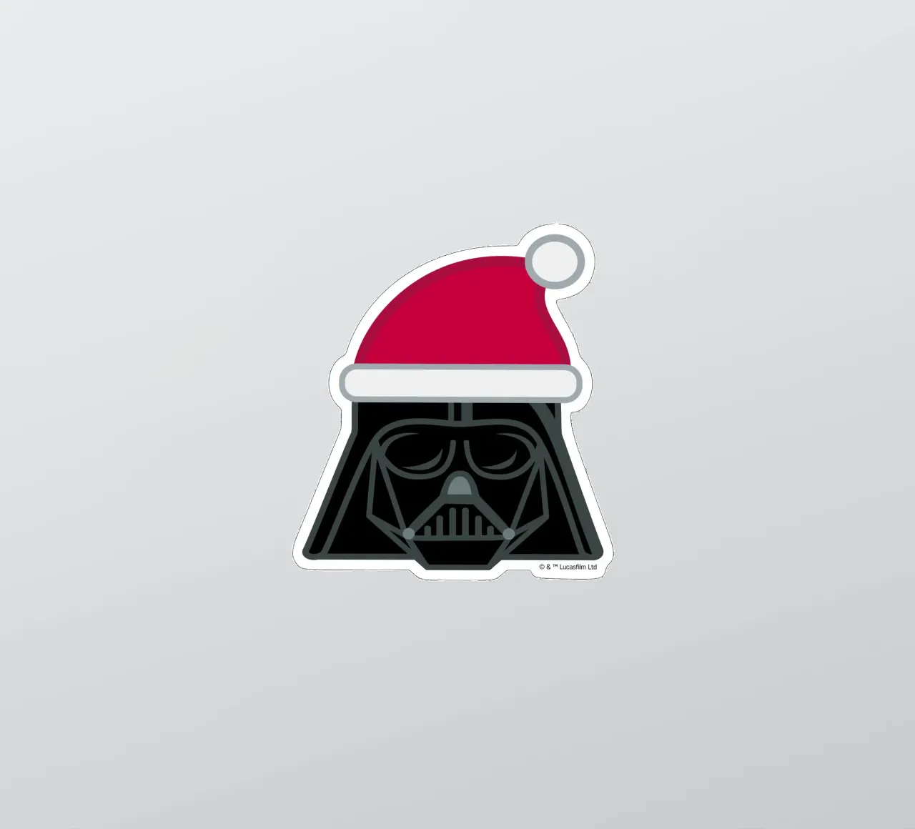 SANTA VADER Sticker von Star Wars - Sticker Shop