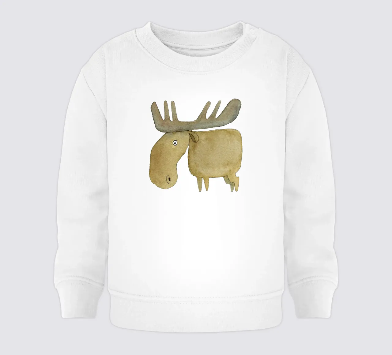 Little elk felpa neonato da Face & Content