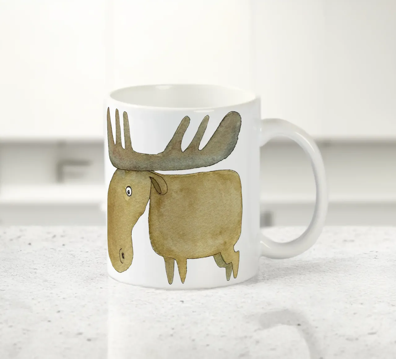 Little elk tazza in ceramica da Face & Content