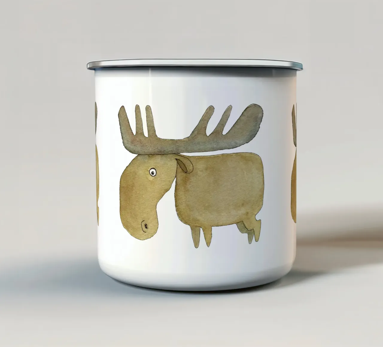 Little elk tazza in smalto da Face & Content