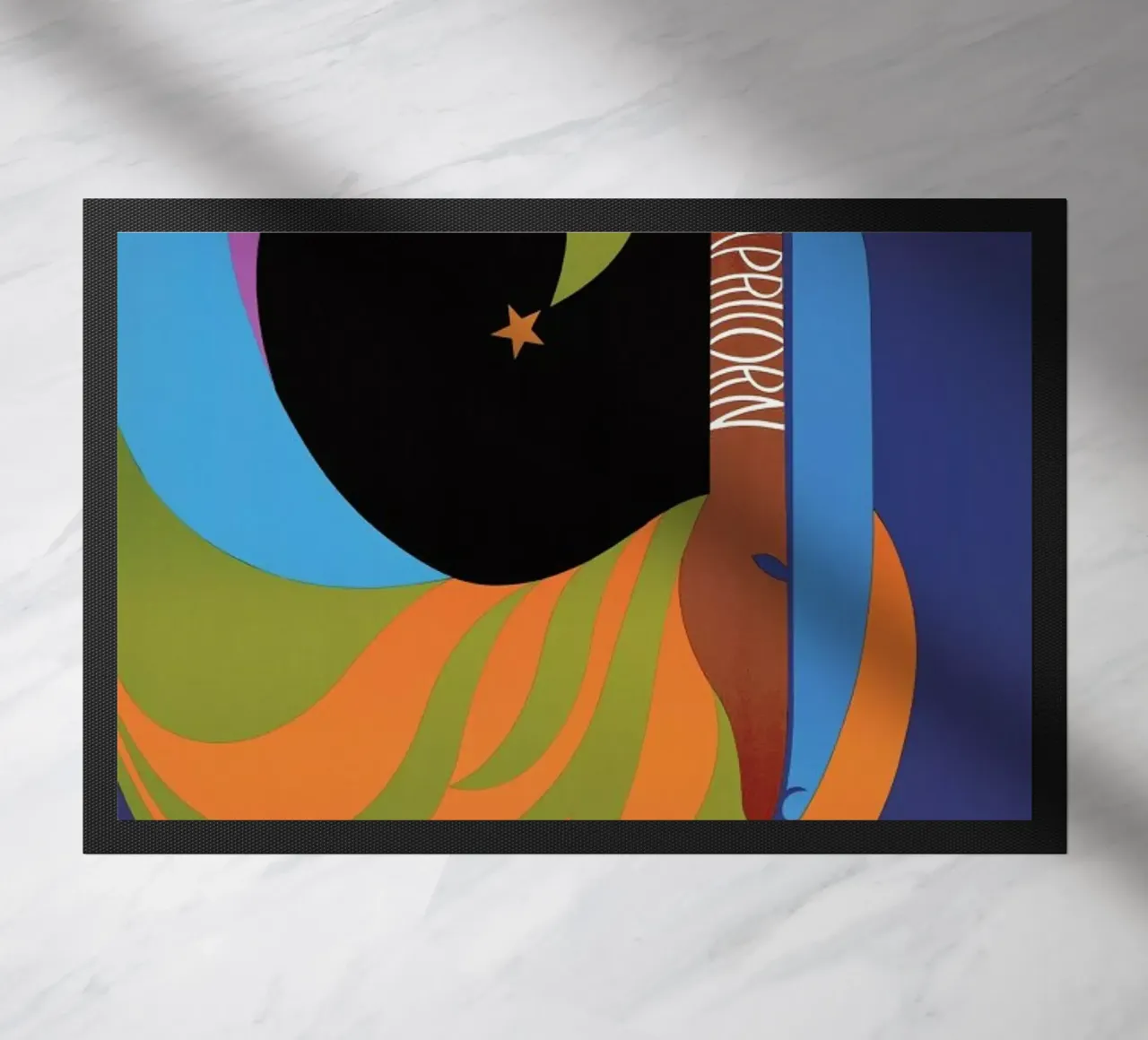 Capricorn doormat by Simboli Design