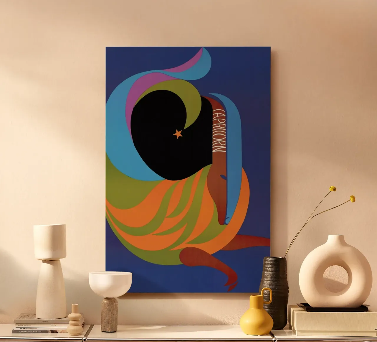 Capricorn alluminio dibond da Simboli Design