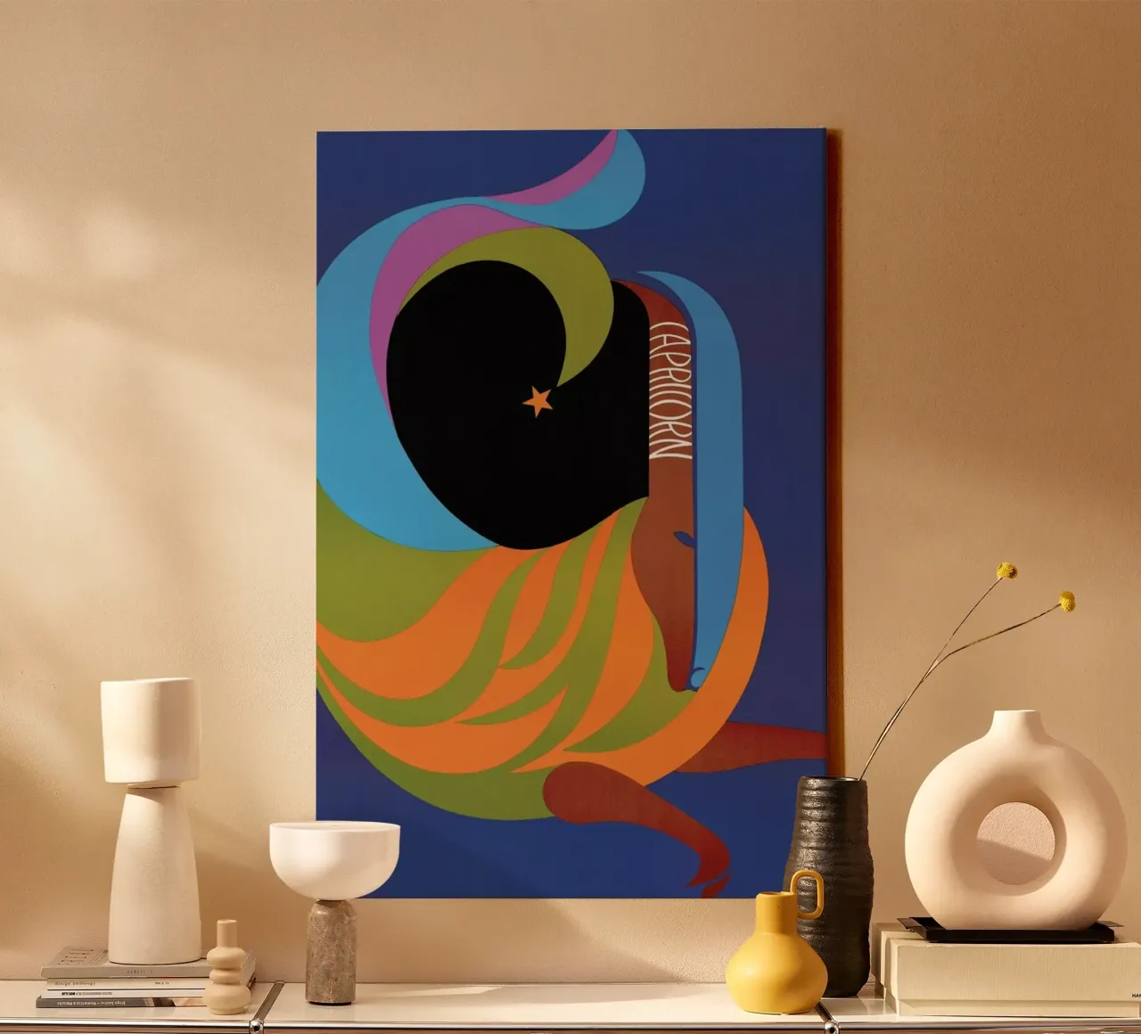 Capricorn lienzo de Simboli Design