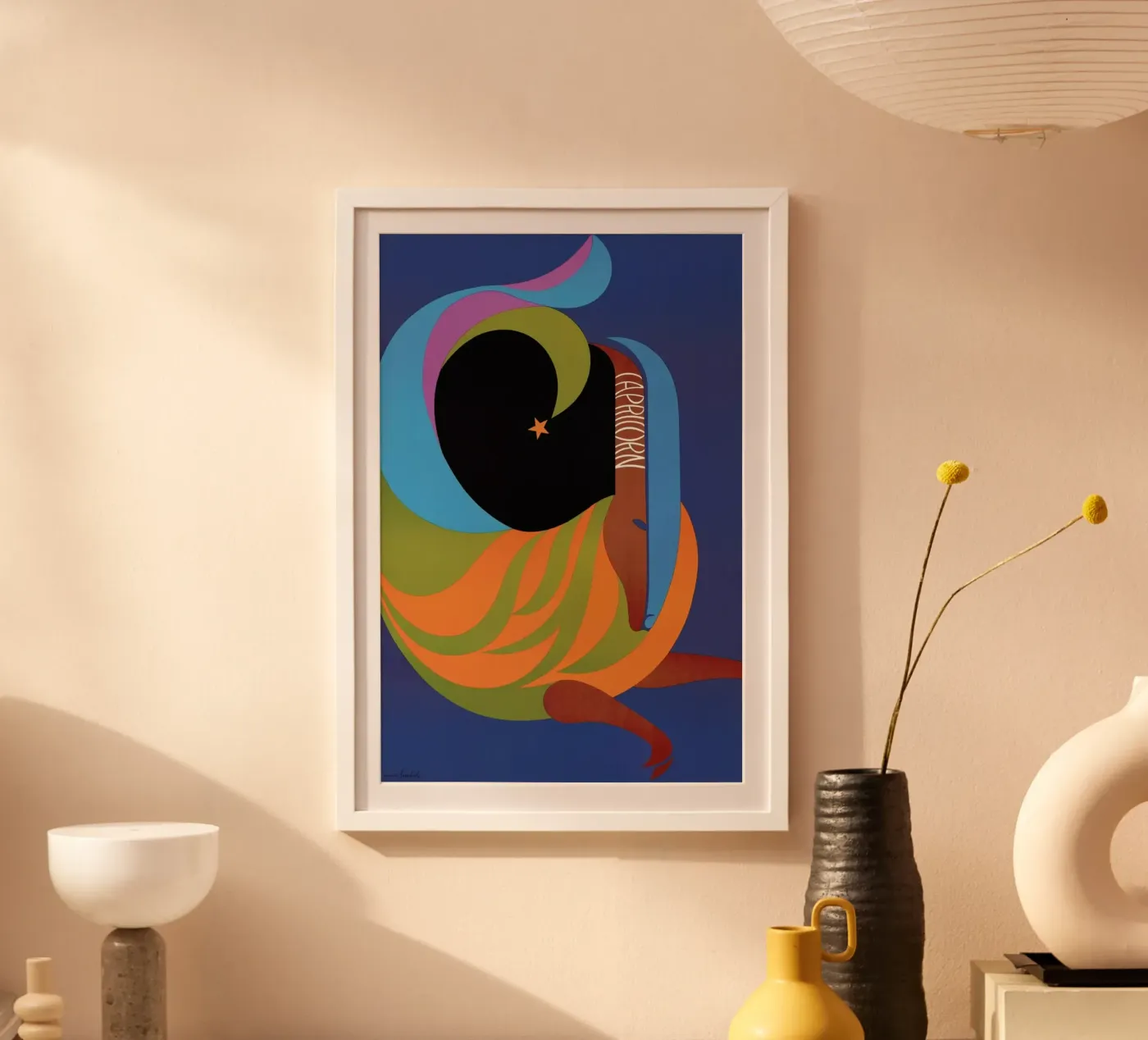 Capricorn poster da Simboli Design