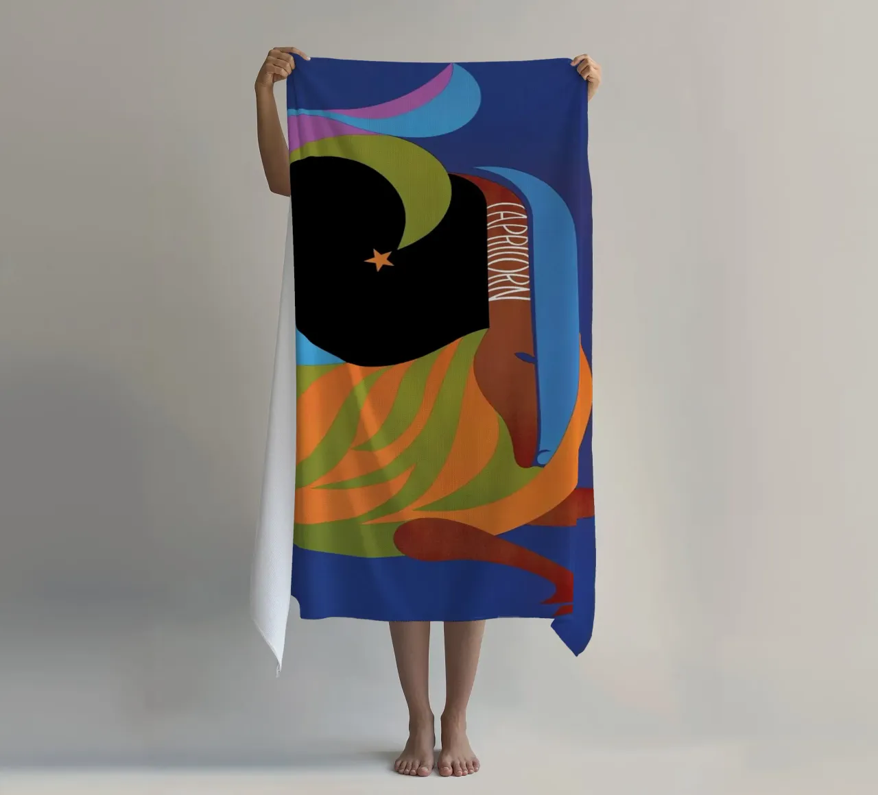 Capricorn telo mare da Simboli Design