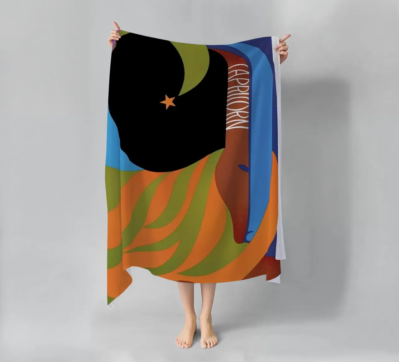 Capricorn telo mare da Simboli Design