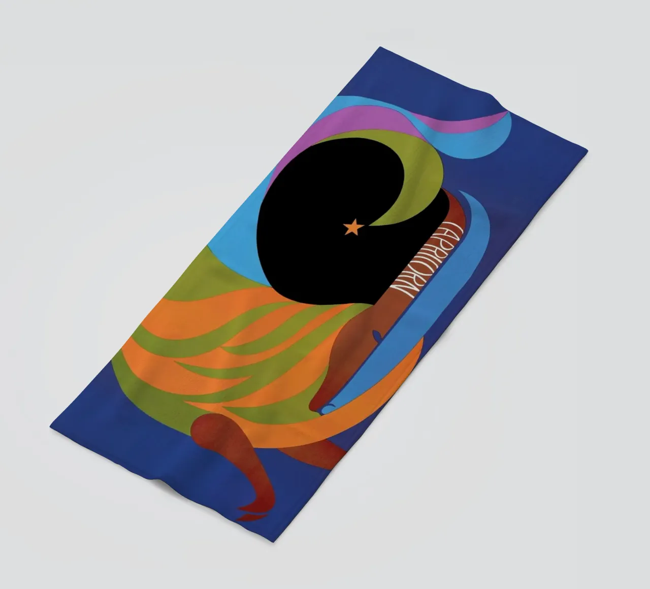 Capricorn telo mare da Simboli Design