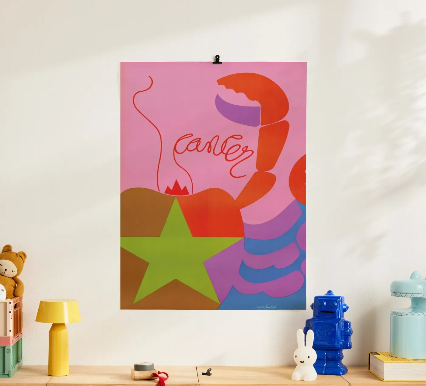 Cancer poster da Simboli Design