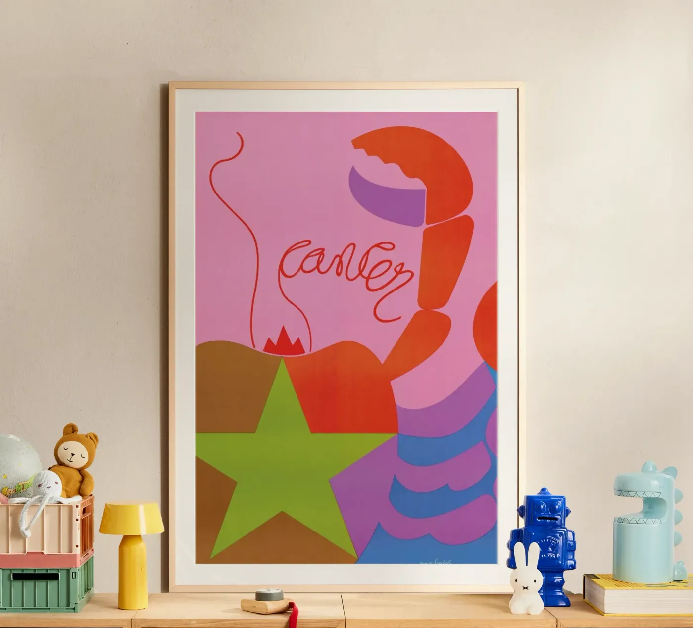 Cancer poster da Simboli Design