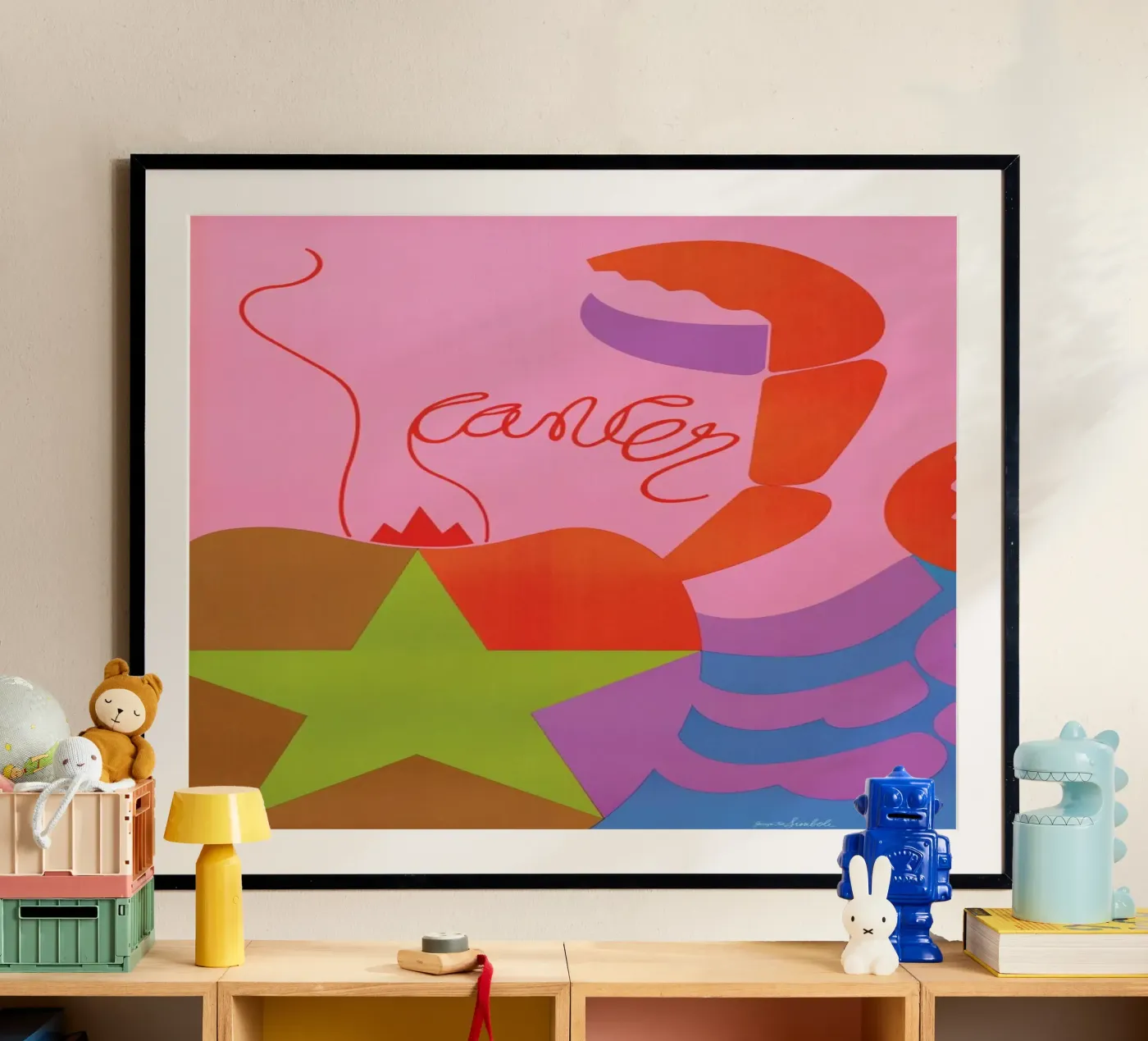Cancer poster da Simboli Design