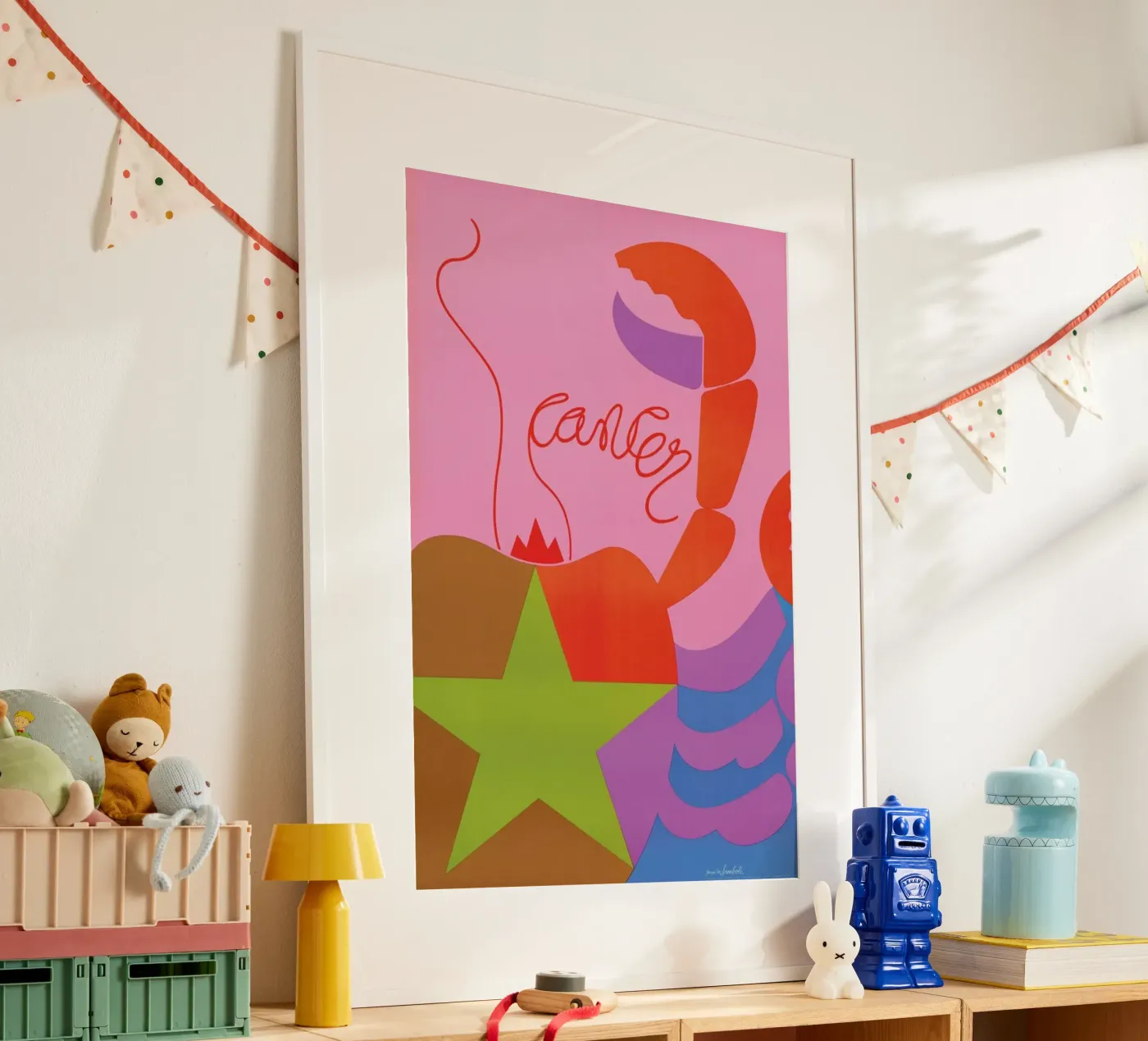 Cancer poster da Simboli Design