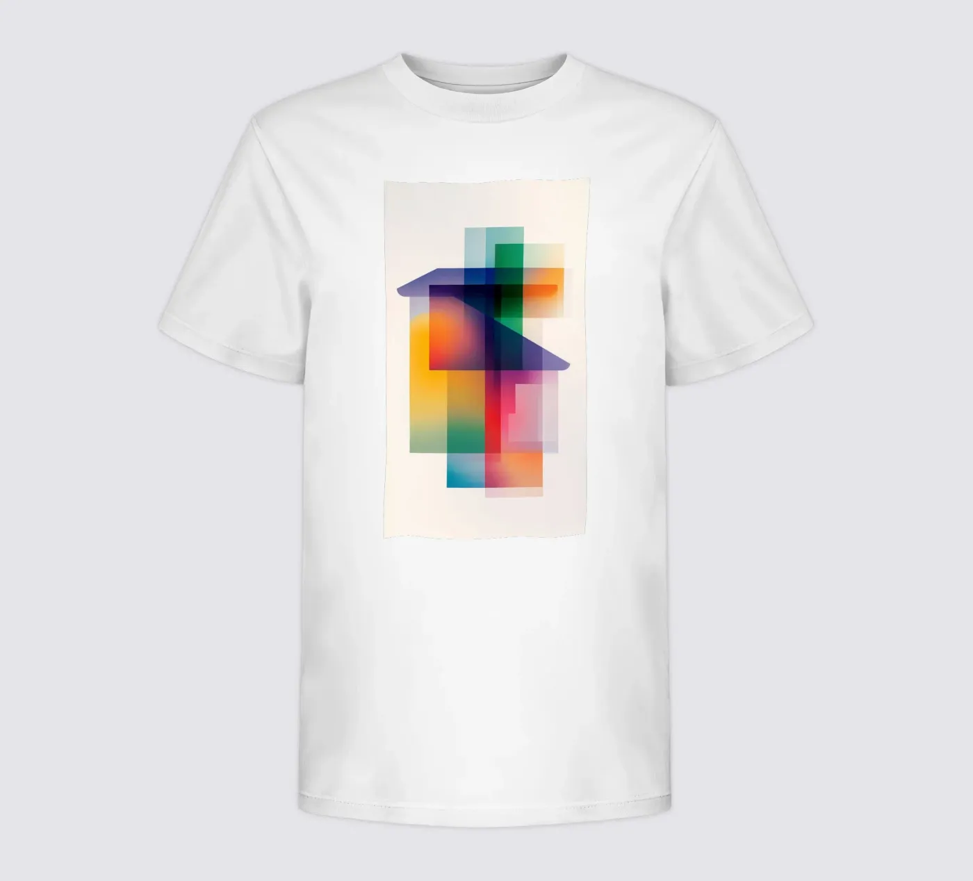 Composizione geometrica astratta t-shirt bambini da Geometric