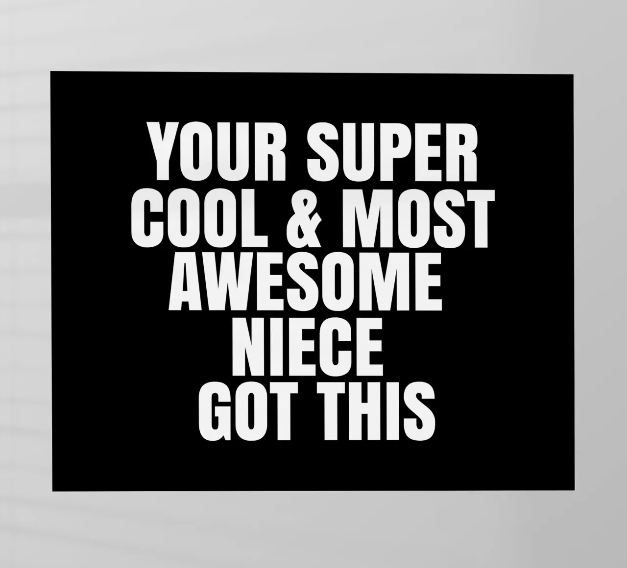 Your super cool and most awesome niece got this pellicola backlit da happieeagle