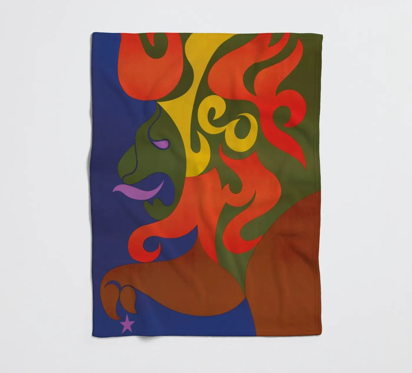 Leo Fleecedecke von Simboli Design