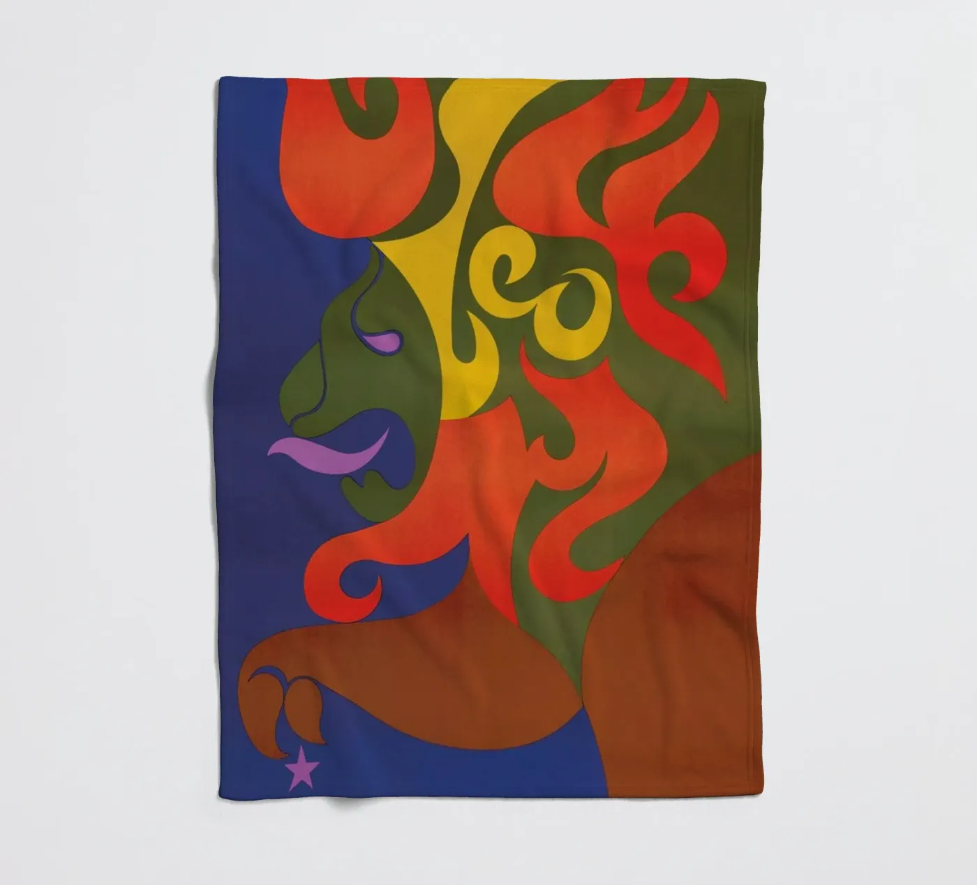 Leo Fleecedecke von Simboli Design