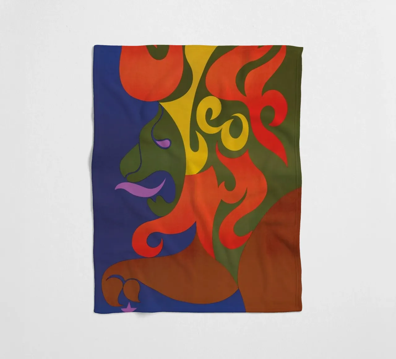 Leo fleecedeken van Simboli Design