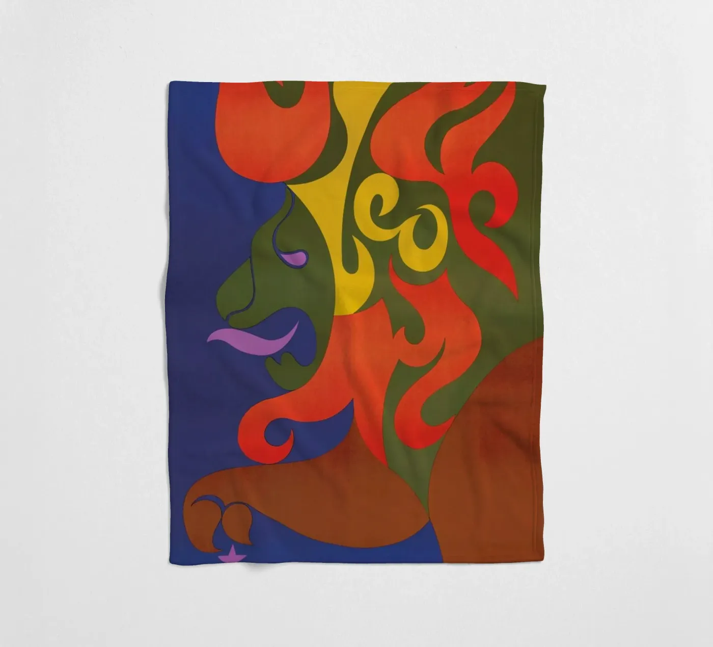 Leo Fleecedecke von Simboli Design