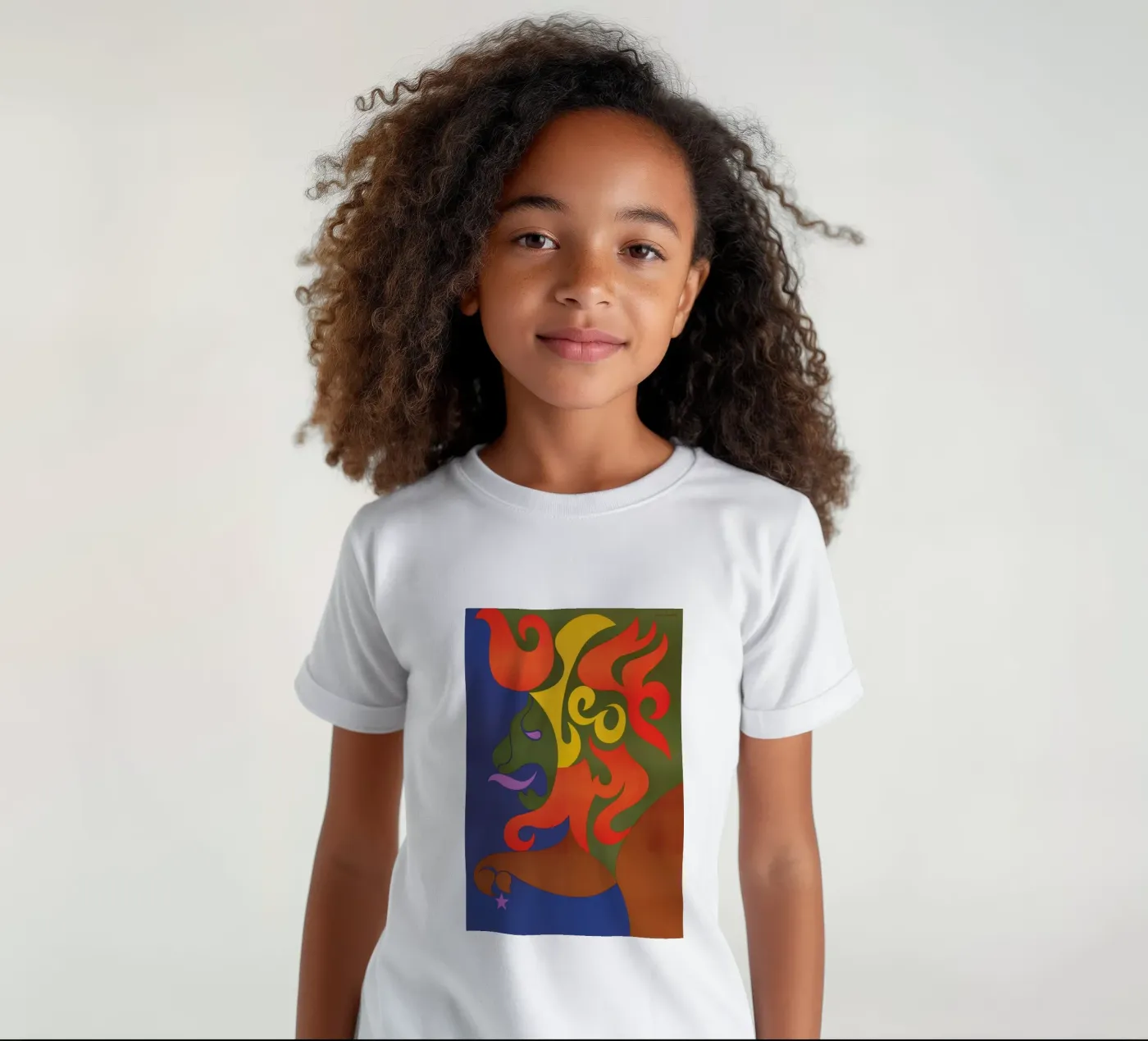Leo t-shirt bambini da Simboli Design