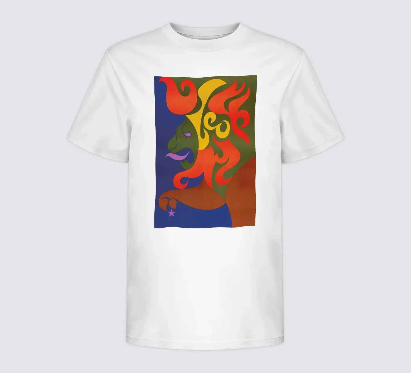Leo t-shirt bambini da Simboli Design