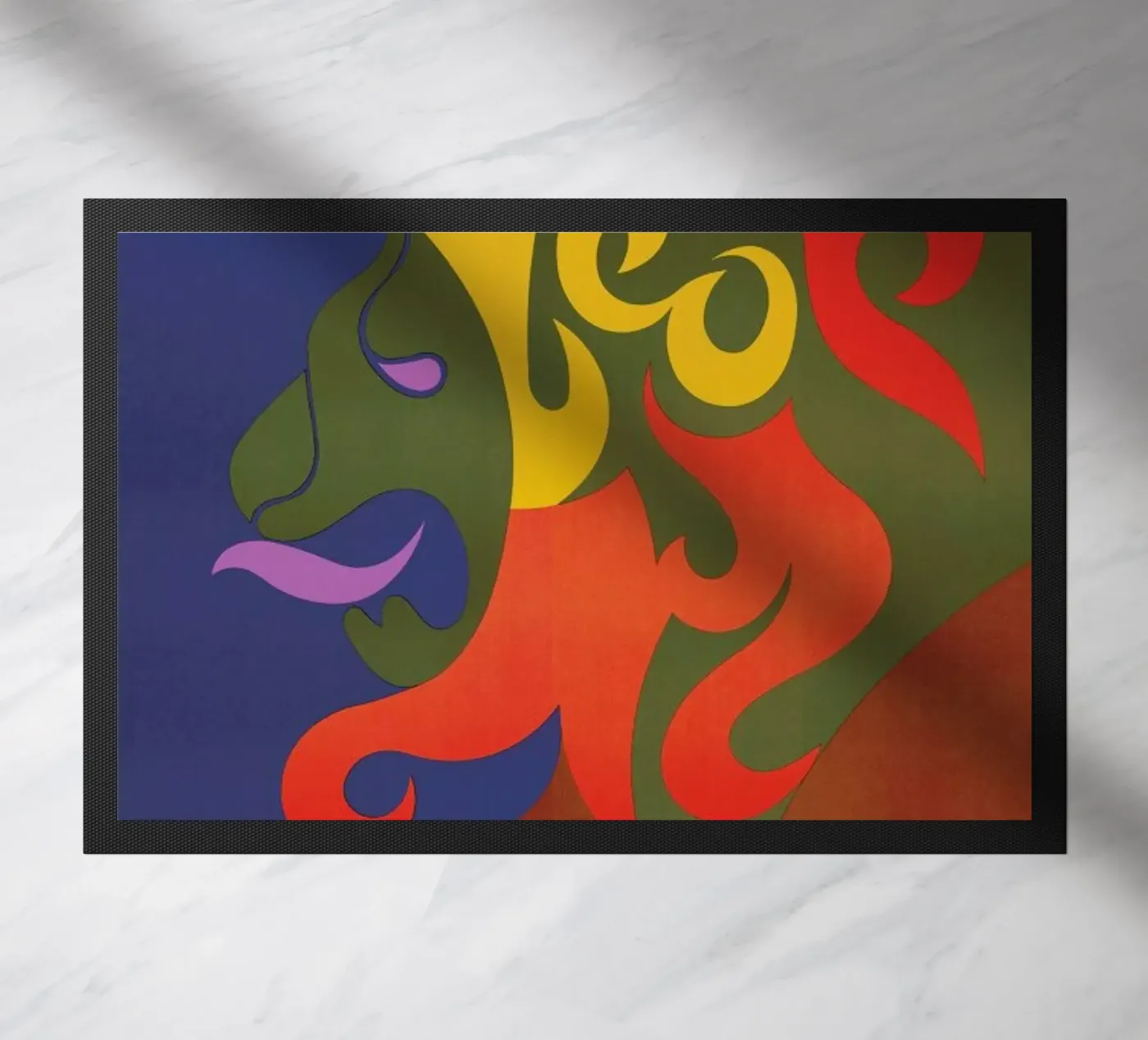 Leo Fußmatte von Simboli Design