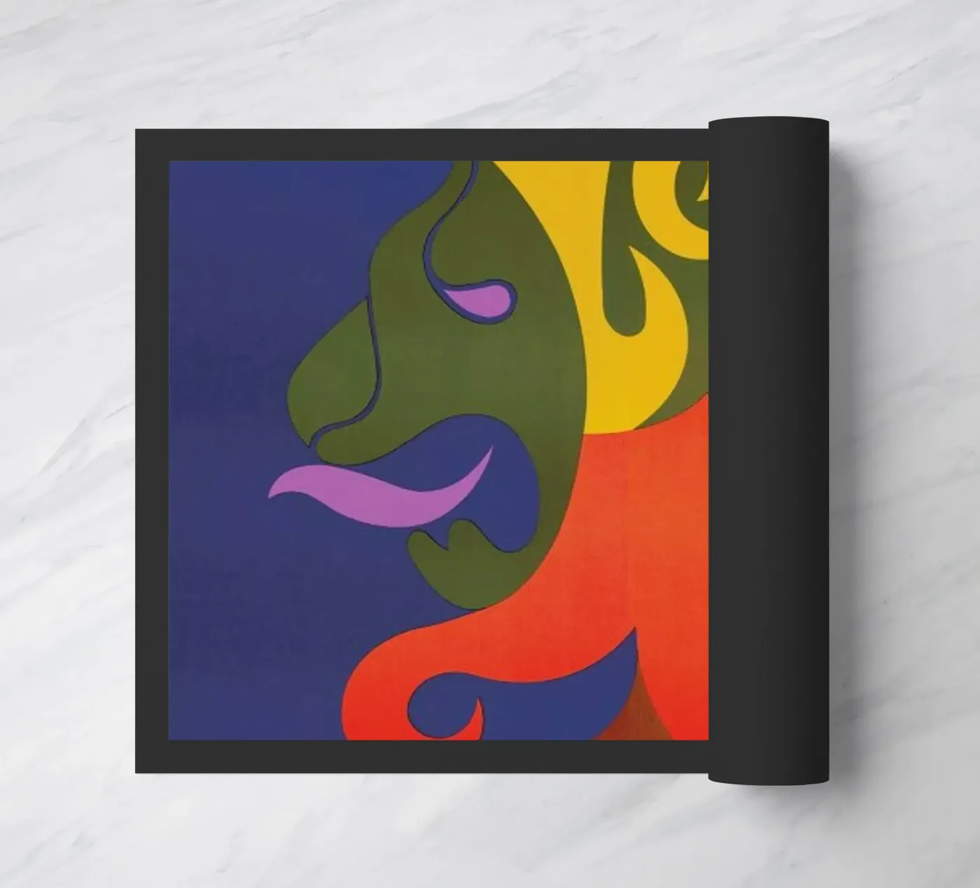 Leo Fußmatte von Simboli Design