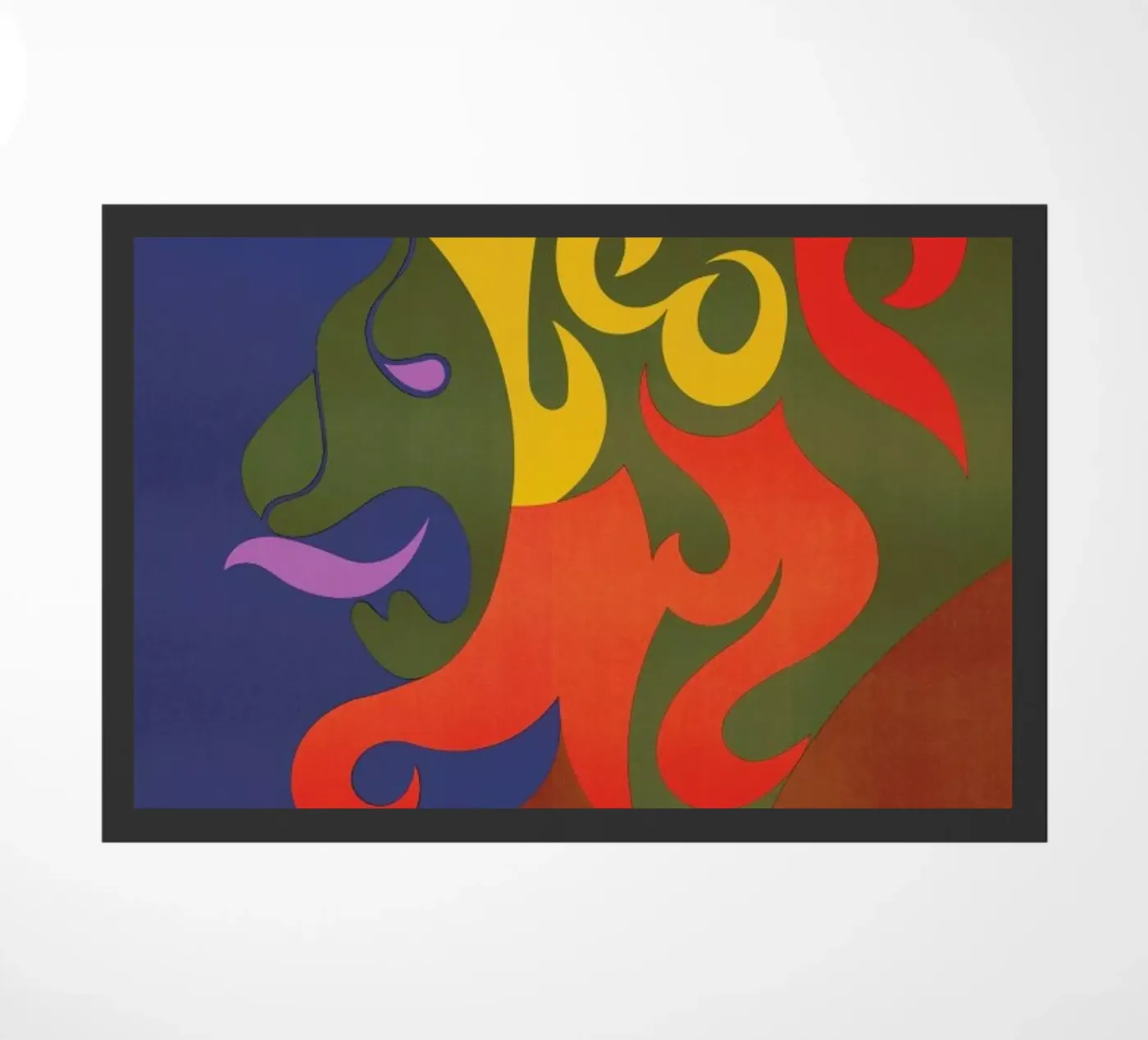 Leo Fußmatte von Simboli Design