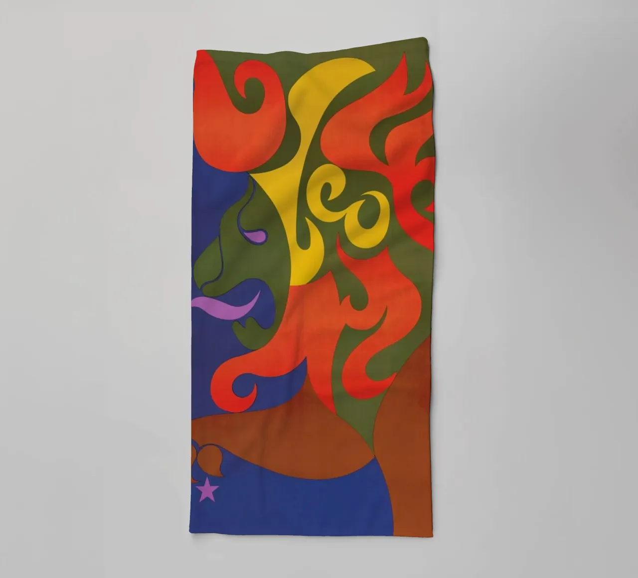 Leo towel by Simboli Design