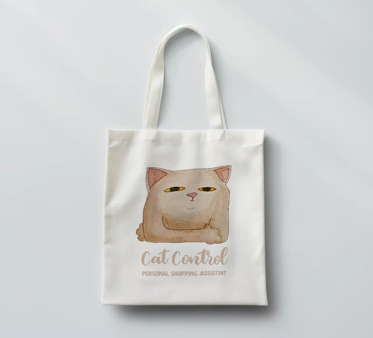 Cat needs to talk borsa in juta da Face & Content