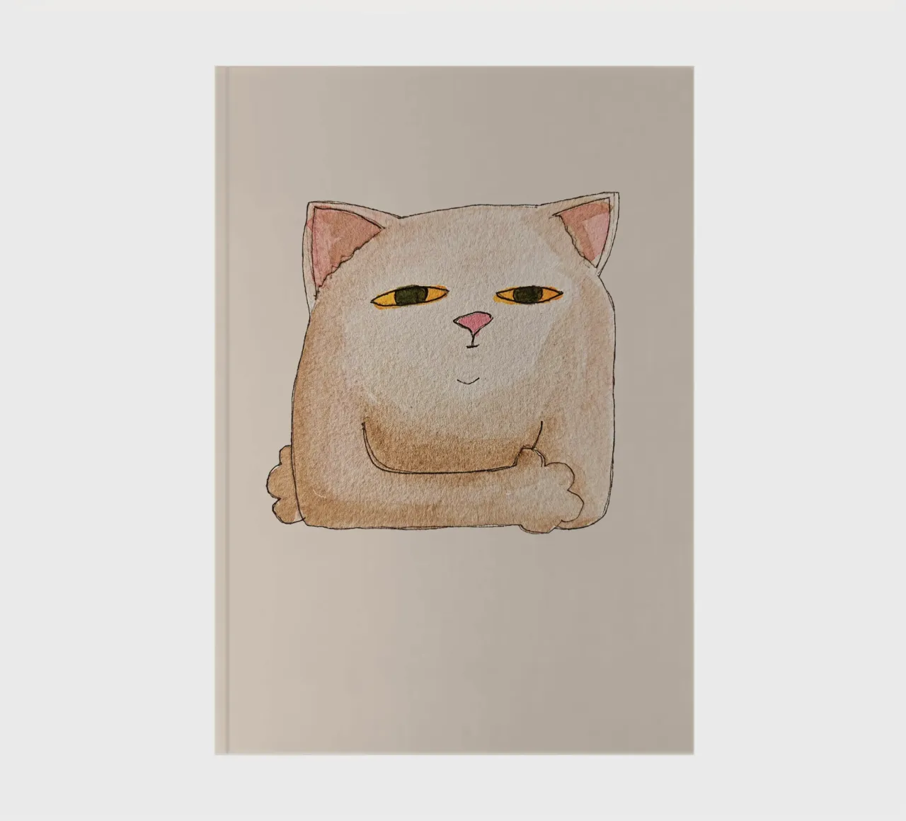Cat needs to talk notebook by Face & Content