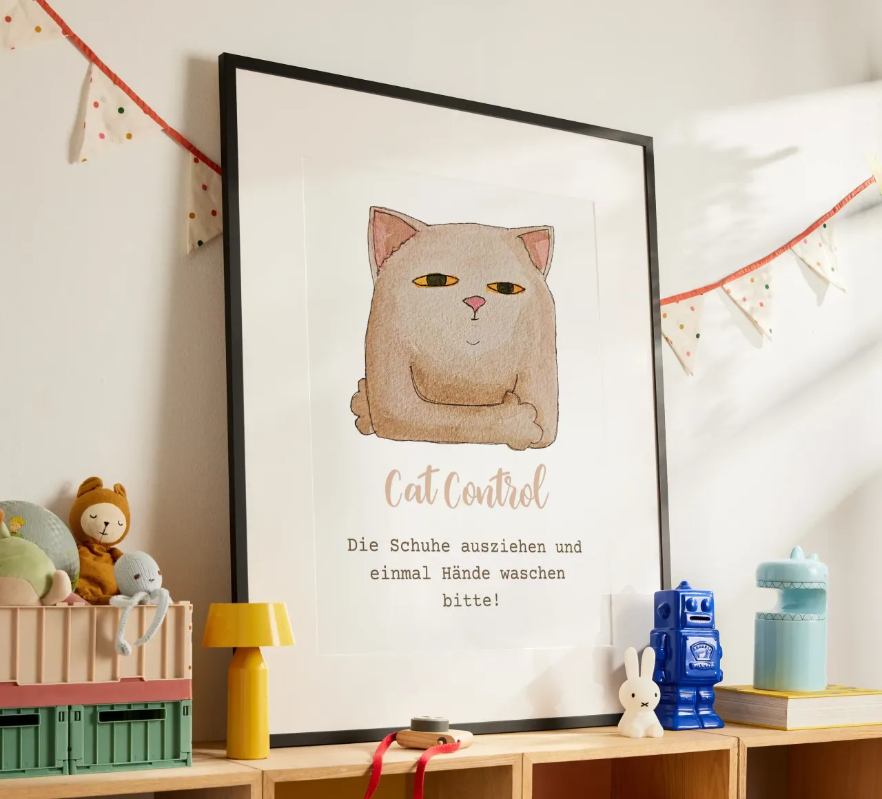 Cat needs to talk carta hahnemühle da Face & Content