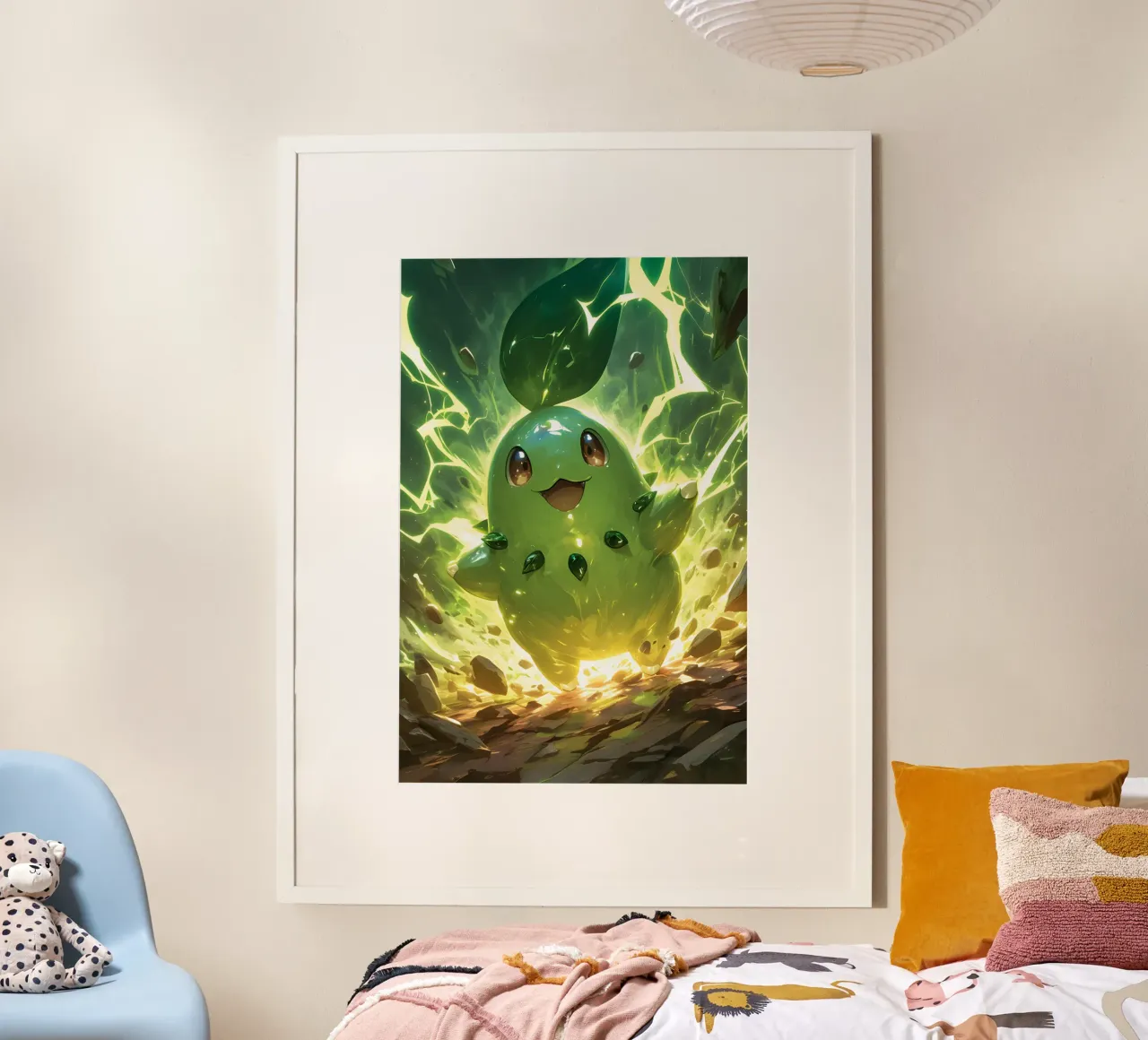 Chikorita Pokemon poster da CreativeStudio