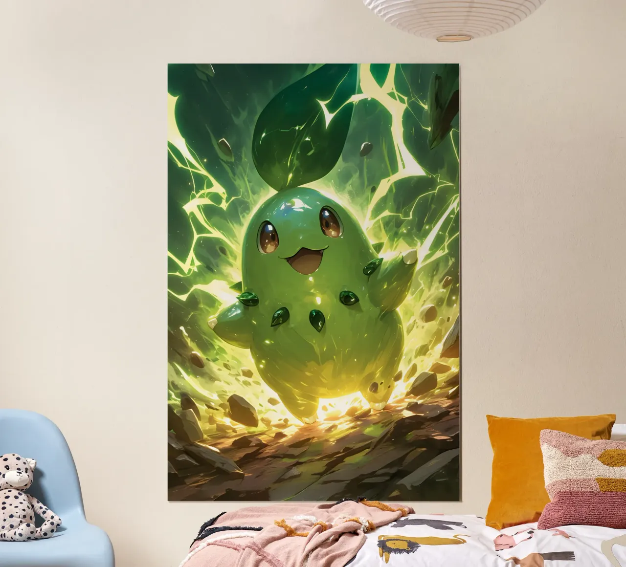 Chikorita Pokemon poster da CreativeStudio