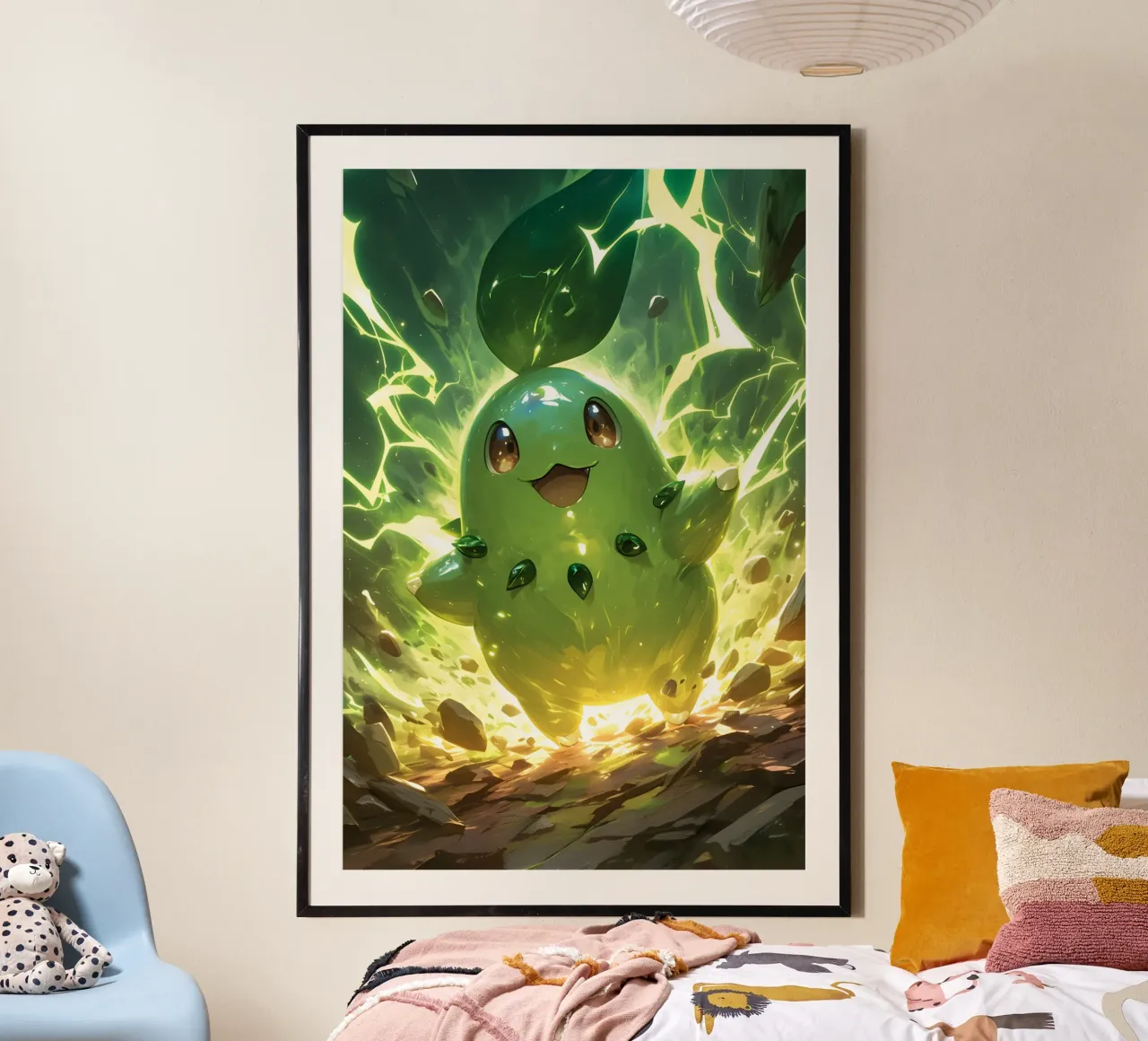 Chikorita Pokemon poster da CreativeStudio