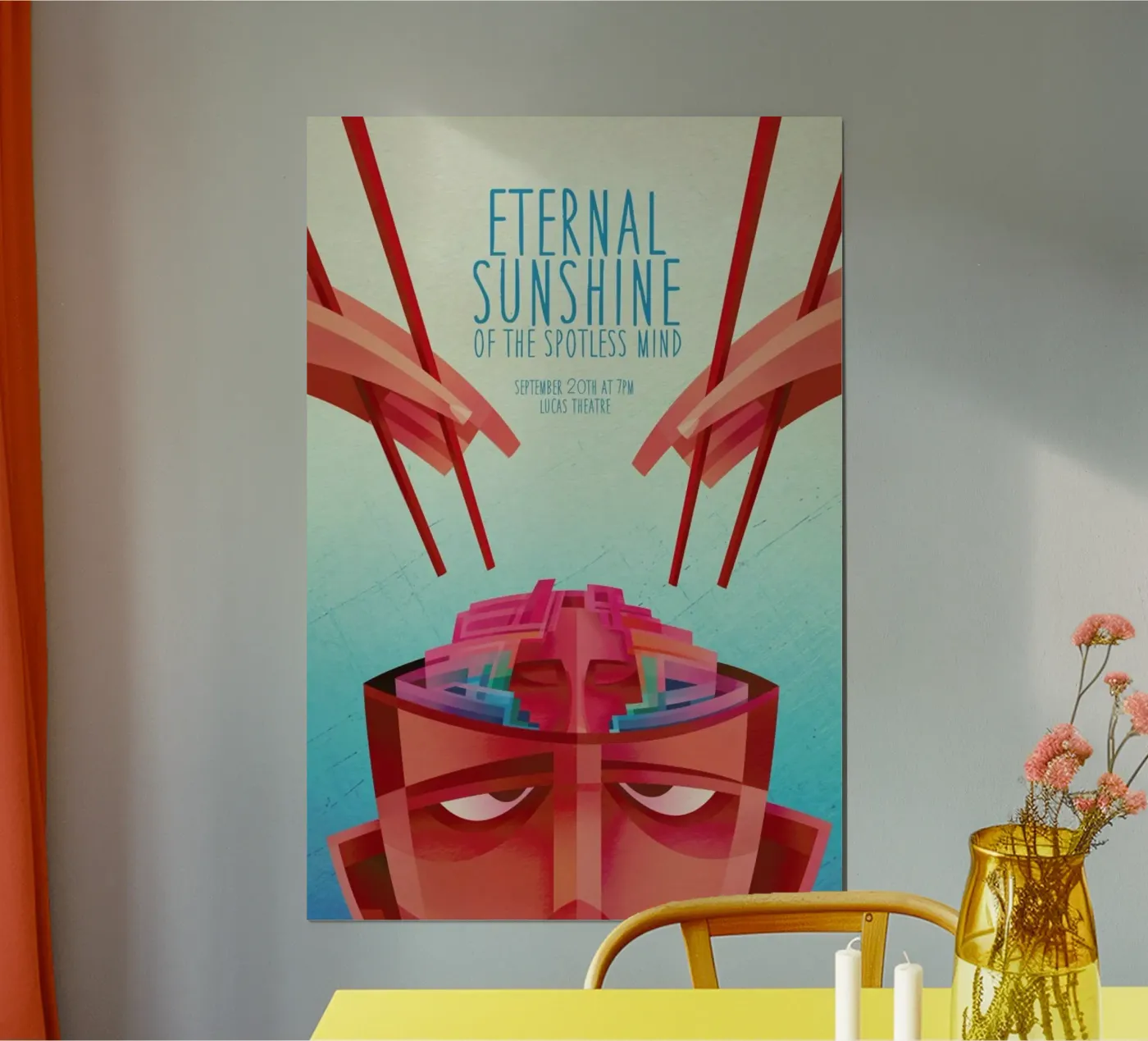 Eternal Sunshine poster da Sean Loose