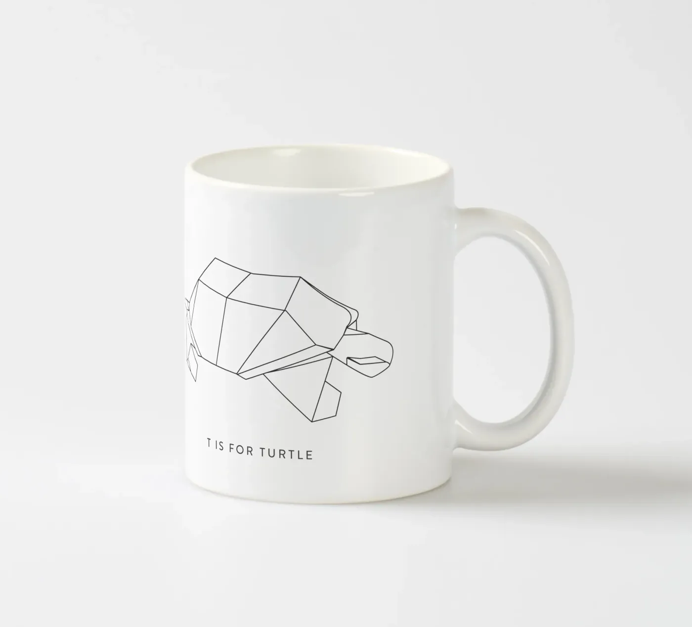 T ceramic mug by Julia Marquardt-Lott