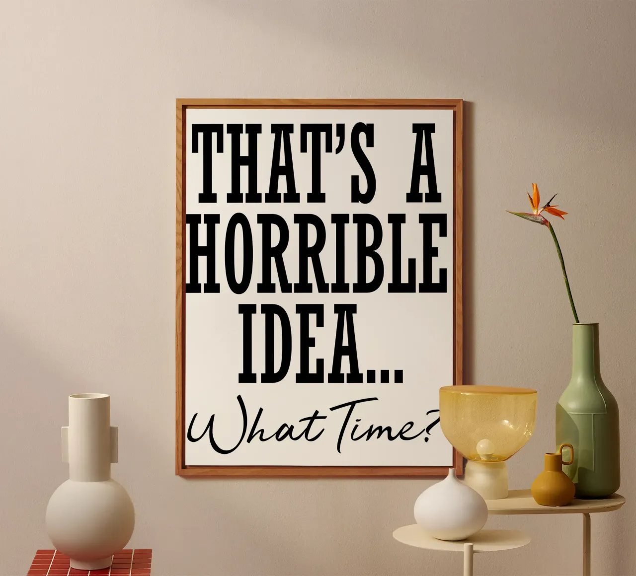 è un'idea orribile... a che ora? alluminio dibond da ririedis