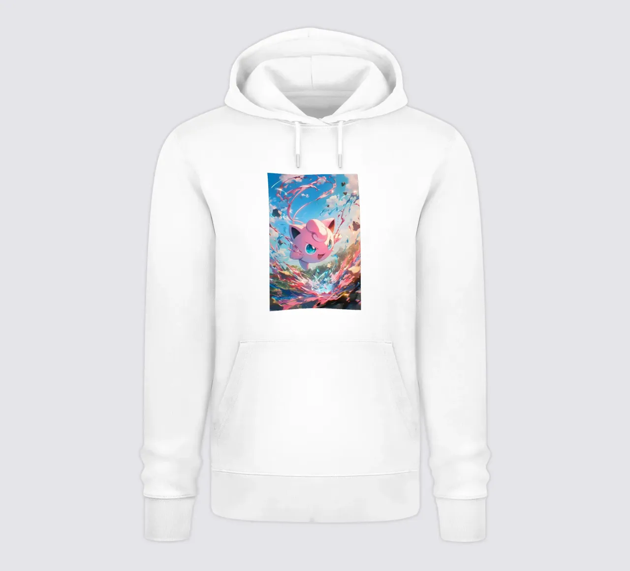 Jigglypuff Pokemon felpa con cappuccio da CreativeStudio