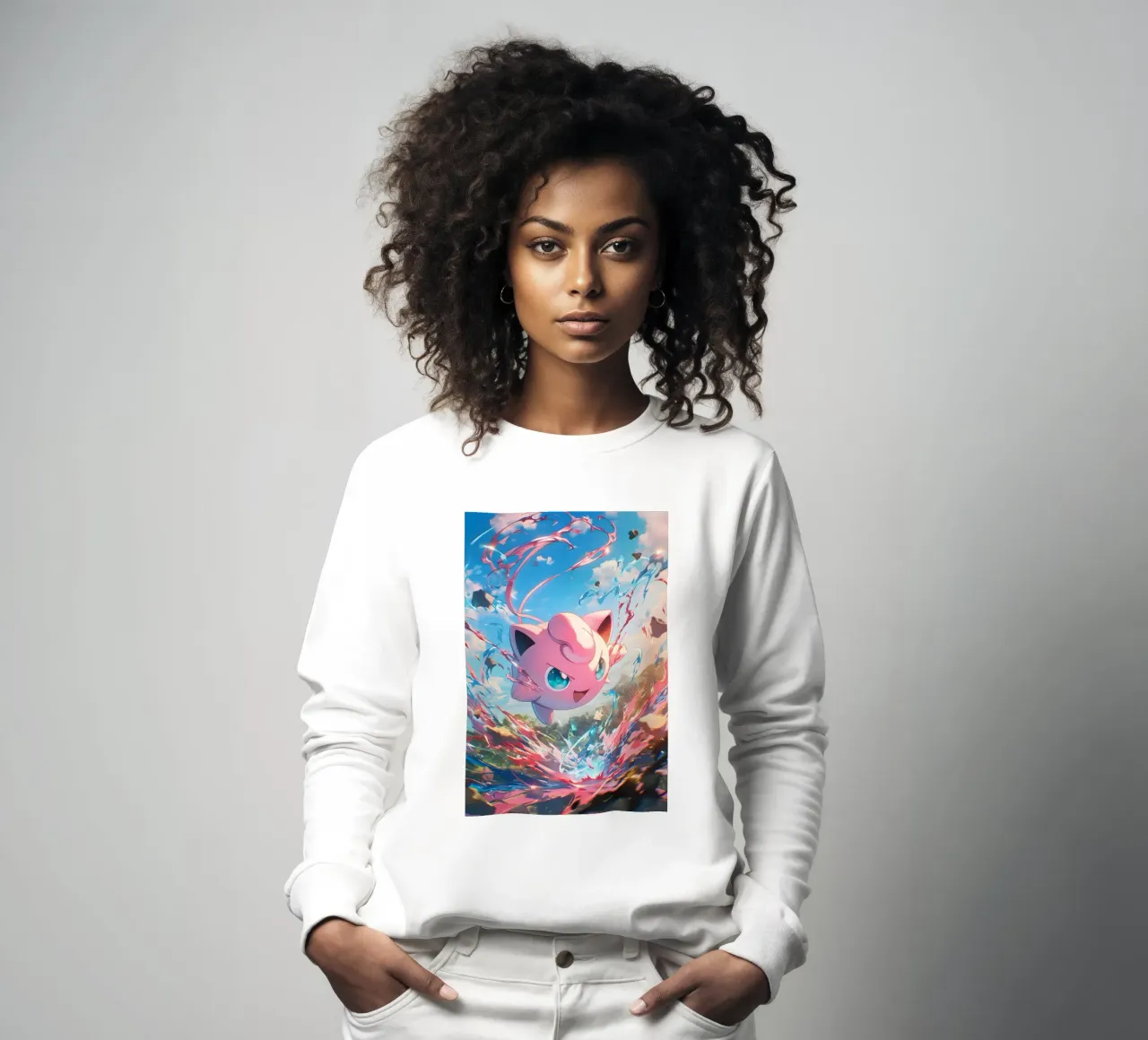 Jigglypuff Pokemon felpa da CreativeStudio