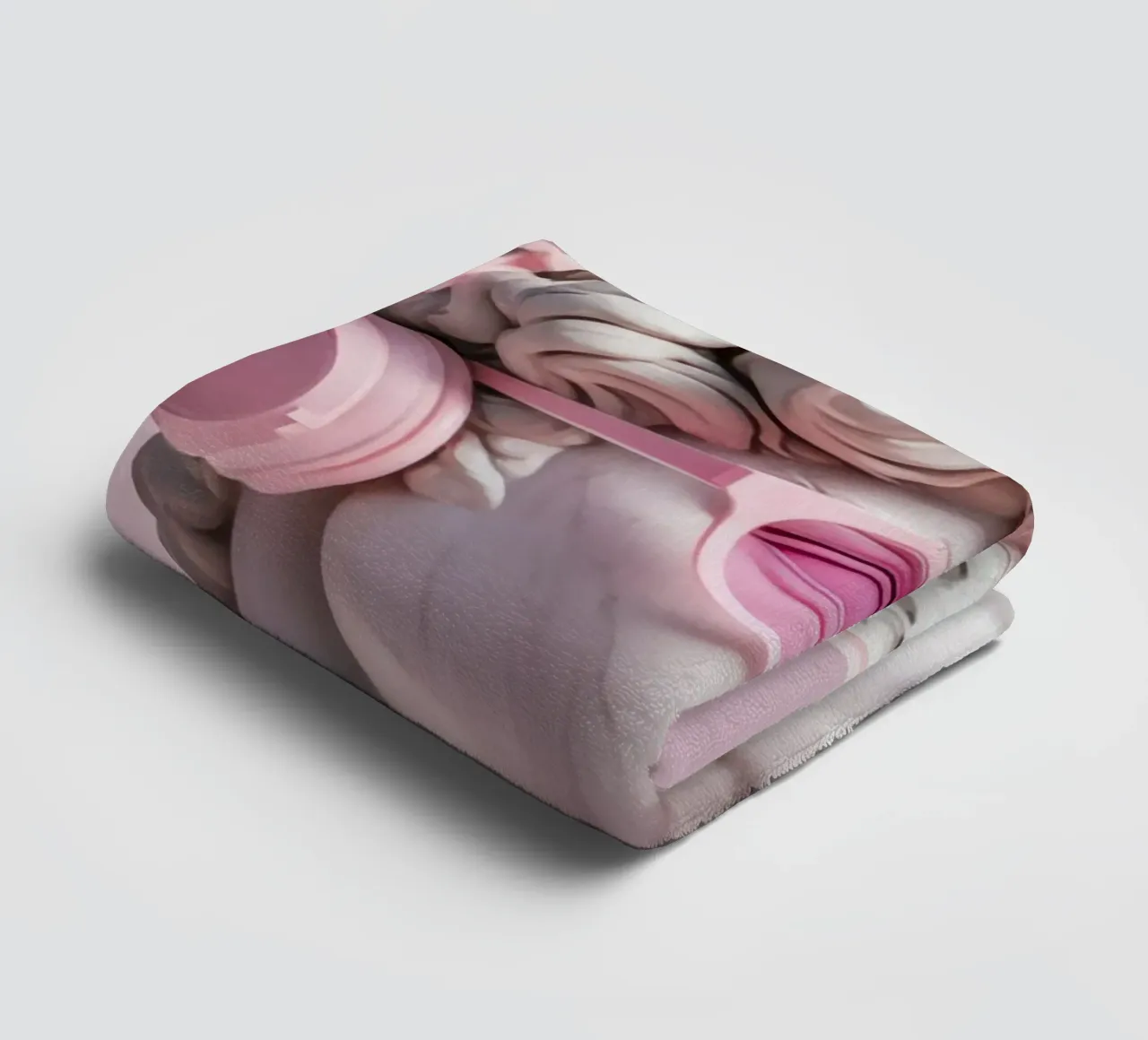 L'amore classico incontra quello moderno: Pink Pop David asciugamano da bagno da Modern Muse