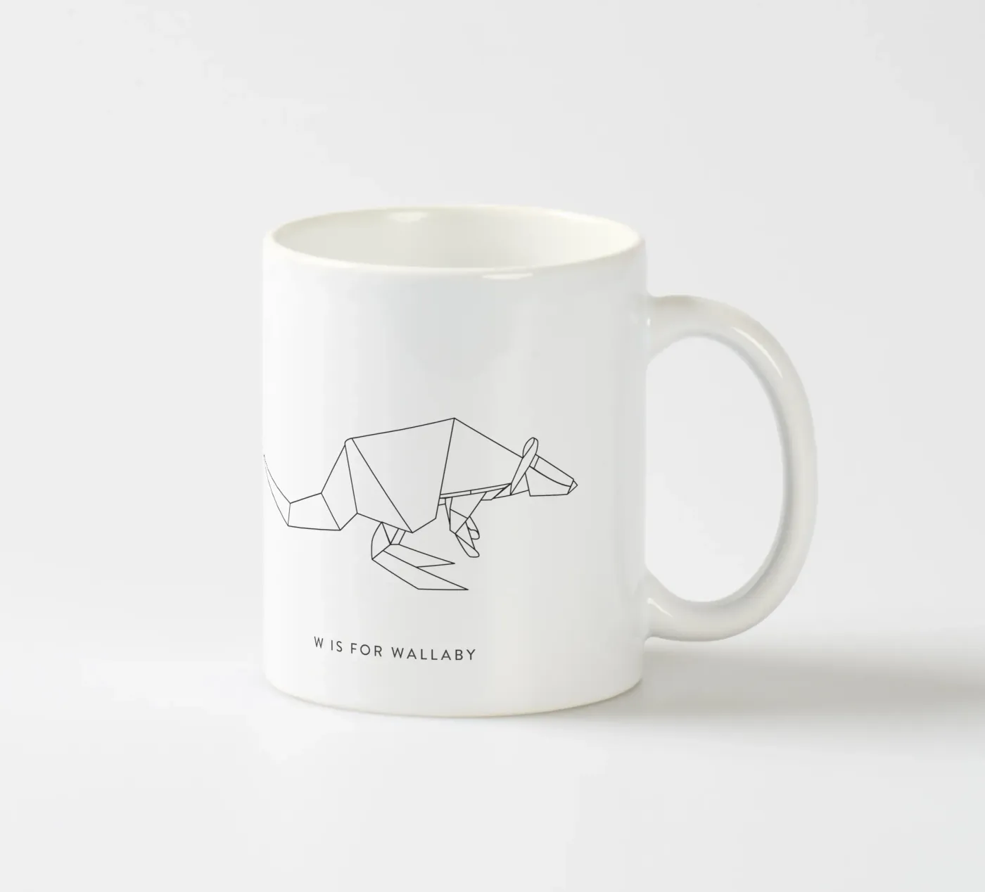 W Keramik Tasse von Julia Marquardt-Lott
