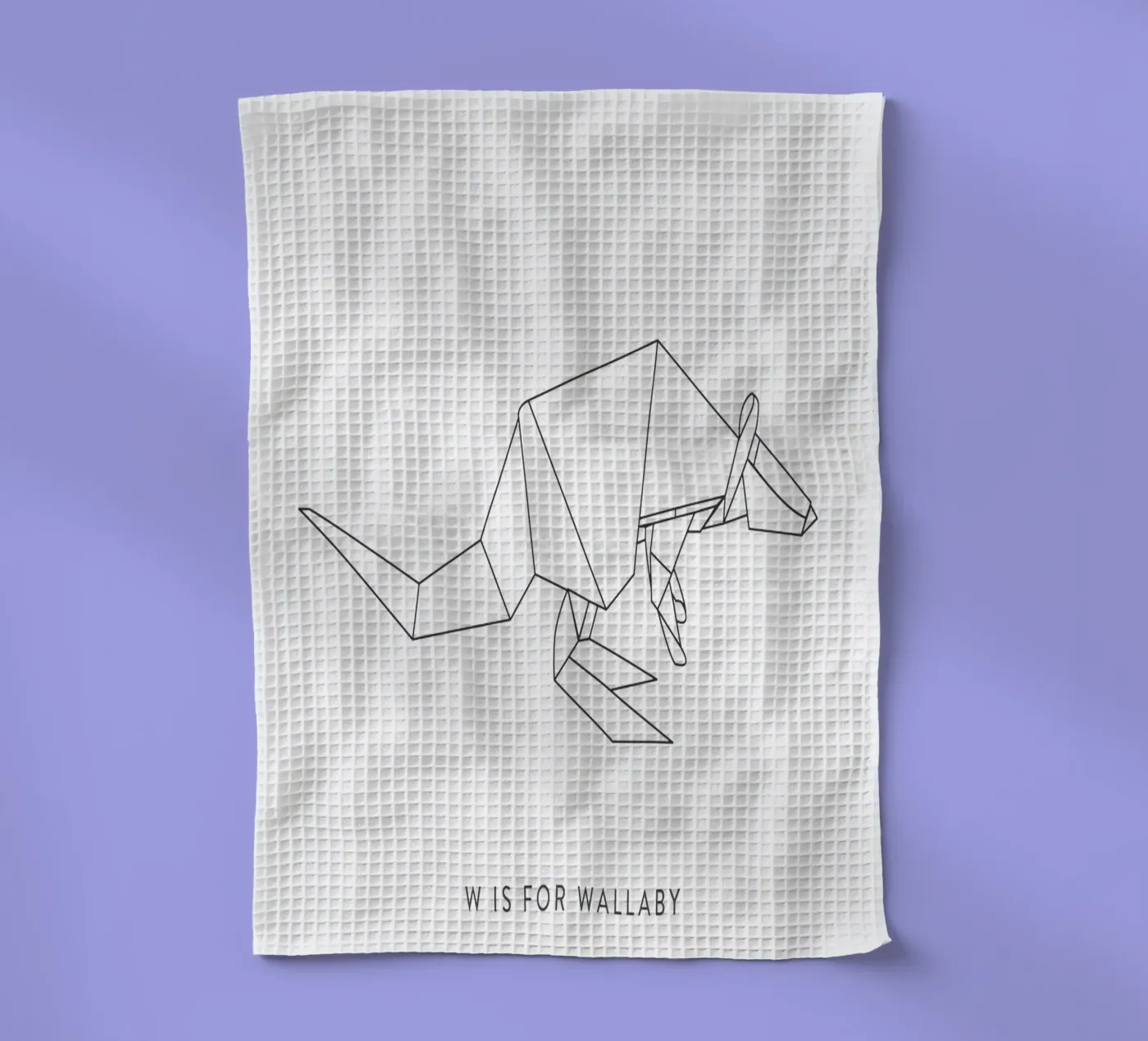 W Geschirrtuch von Julia Marquardt-Lott