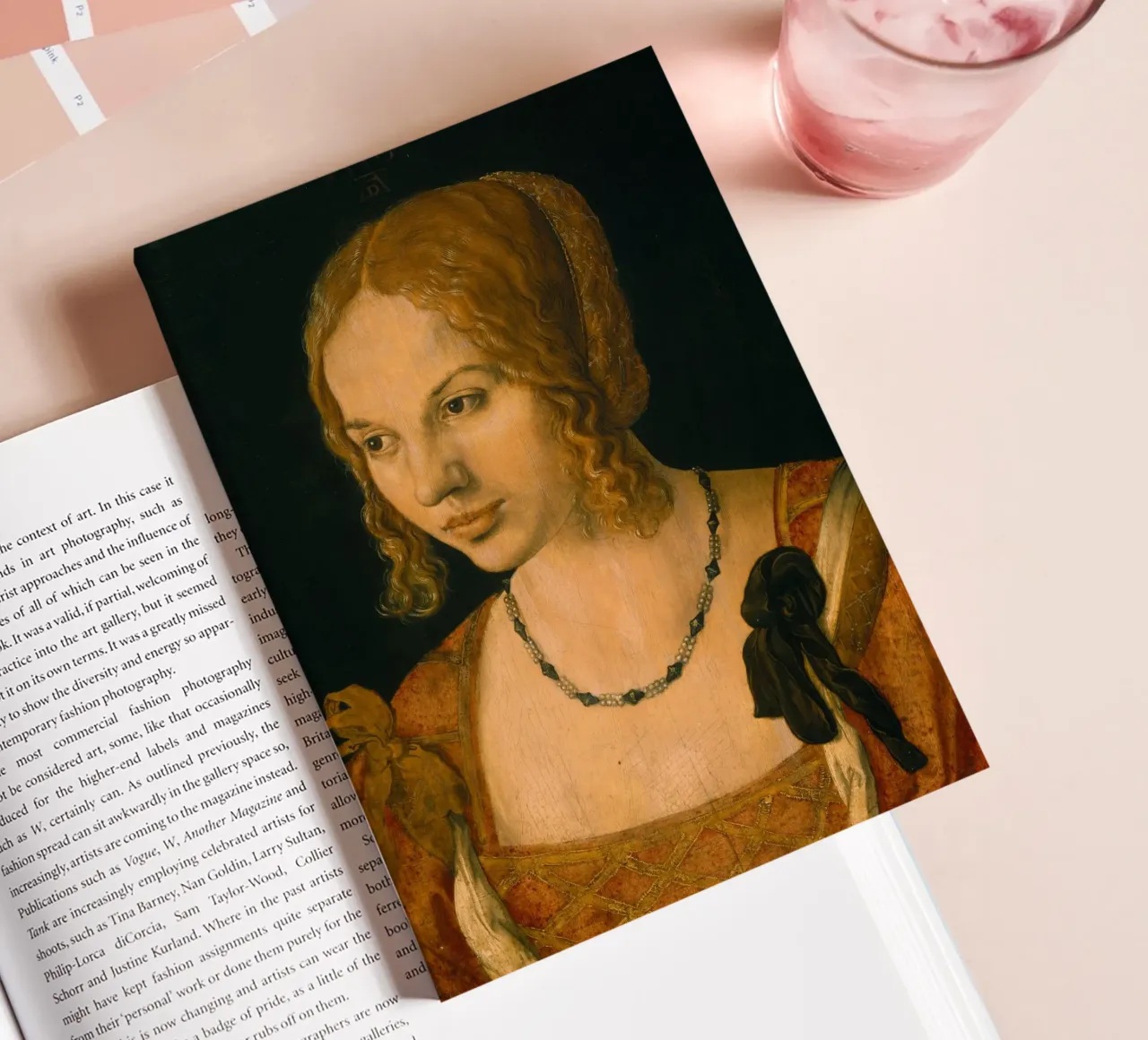 Albrecht Dürer - Portrait en pied d'un jeune Vénitien carnet de notes de ARTOTHEK